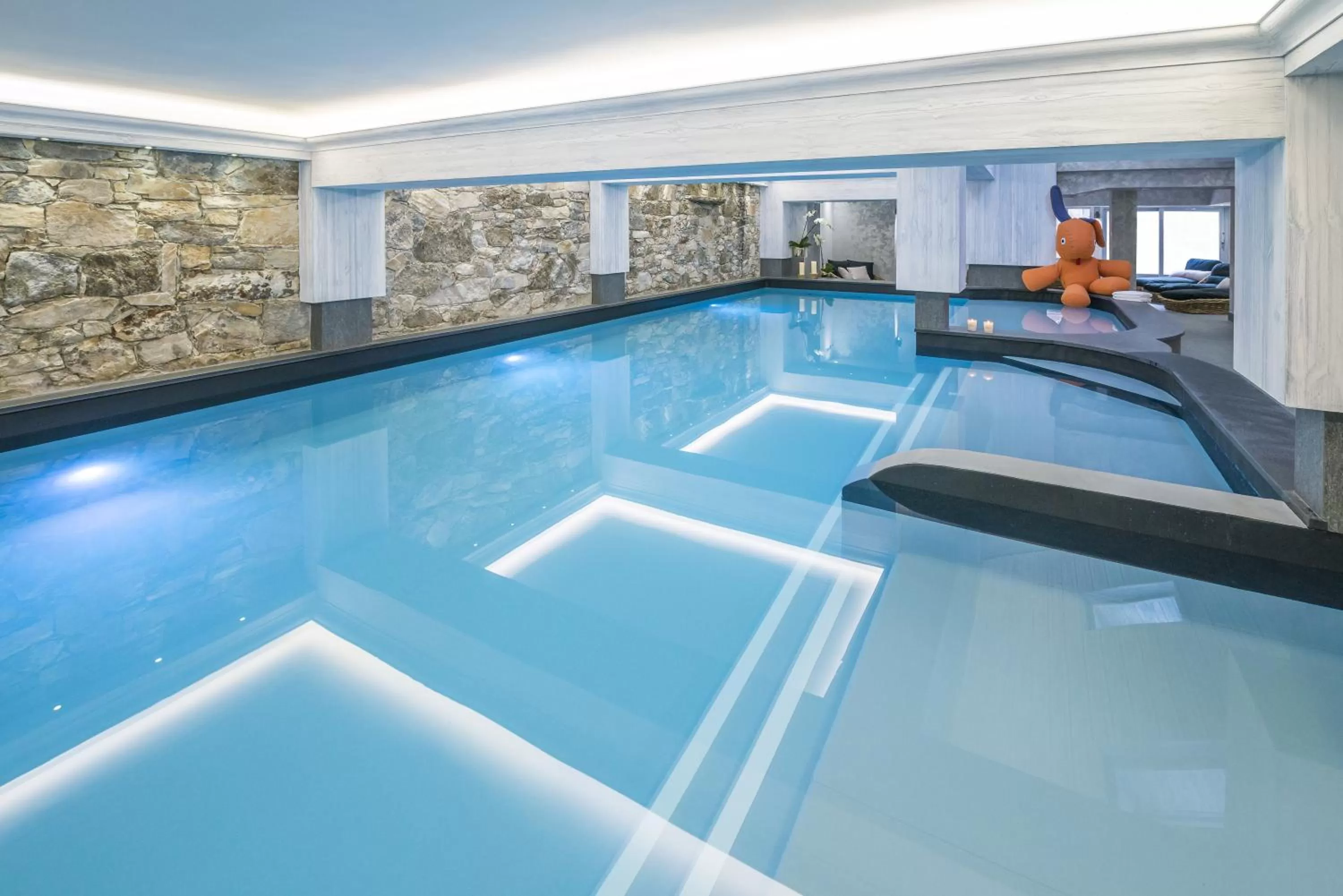 Swimming pool in Hotel La Chaudanne