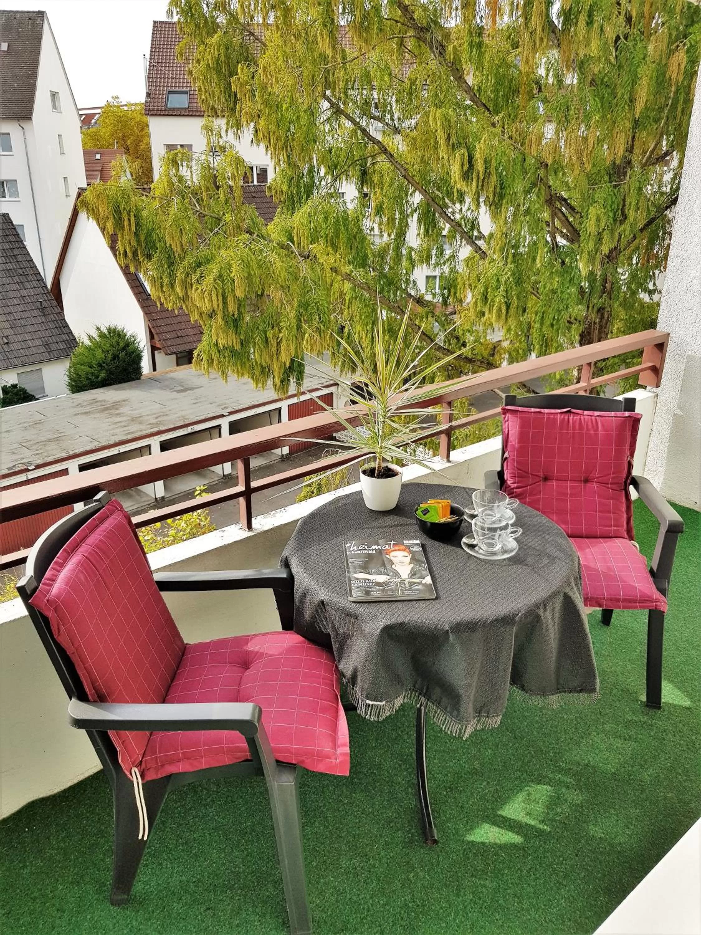 City view in Apart Hotel Freiburg