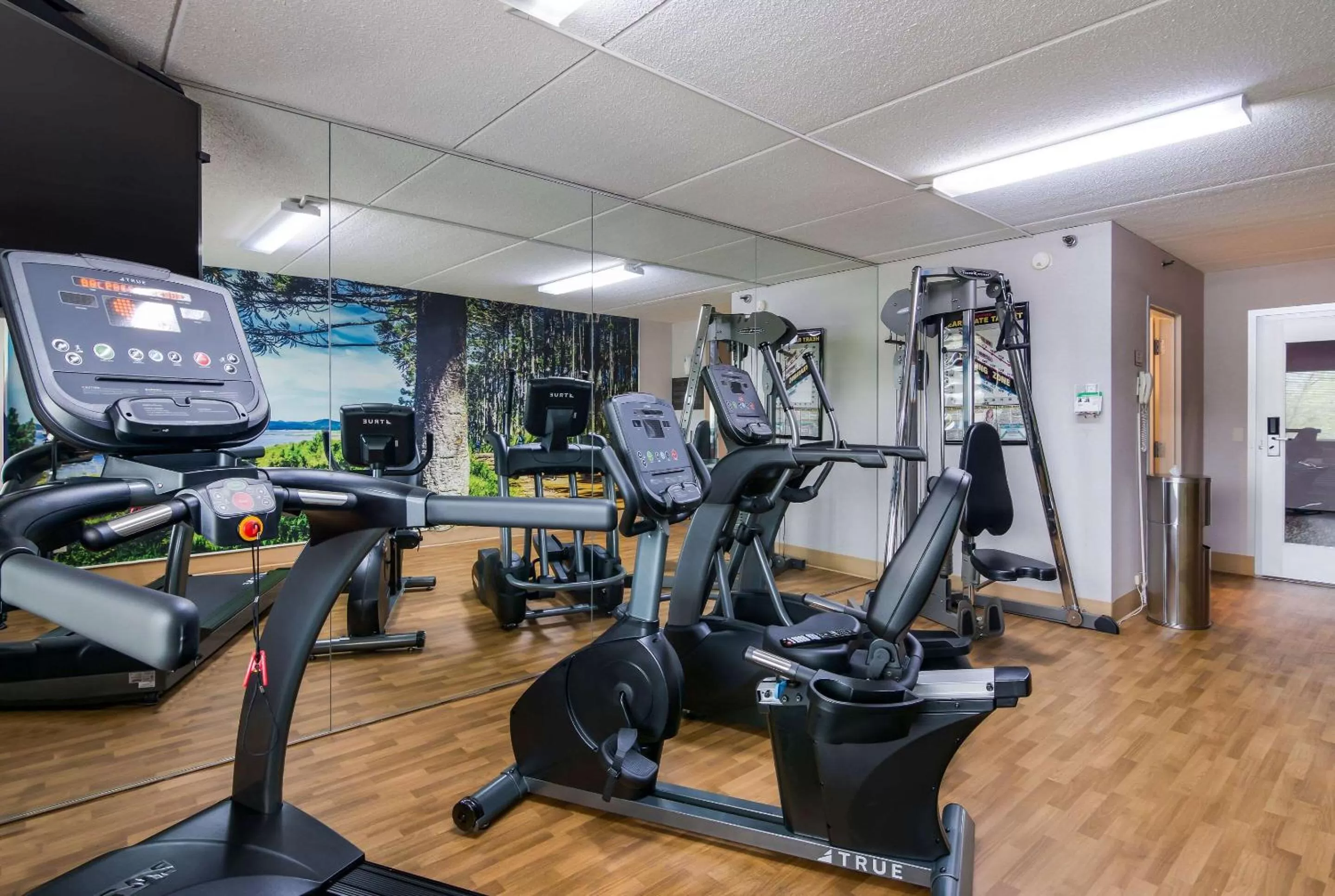 Fitness centre/facilities in Clarion Pointe Jamestown - Falconer