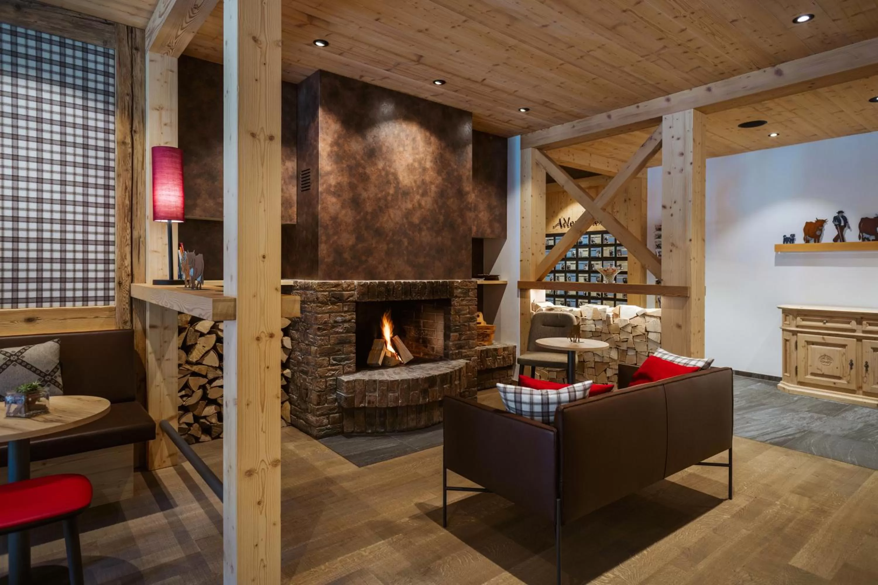 Lobby or reception in Adler Adelboden