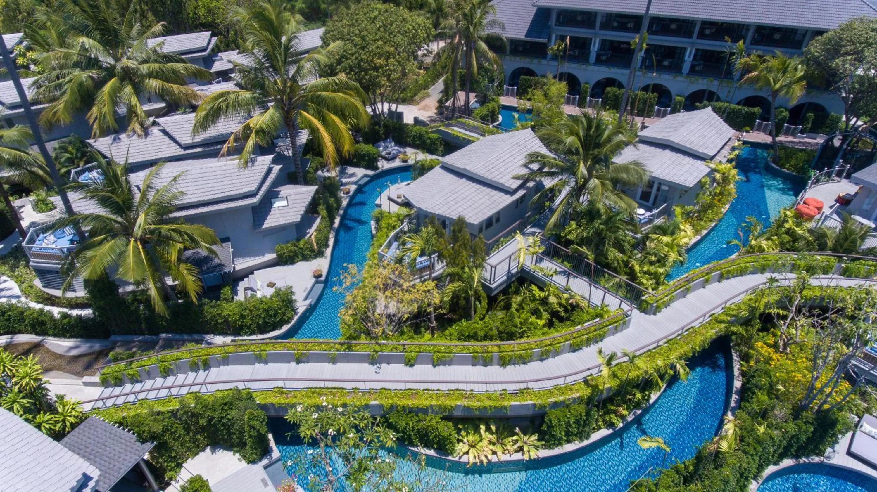 Bird's eye view in Melia Koh Samui