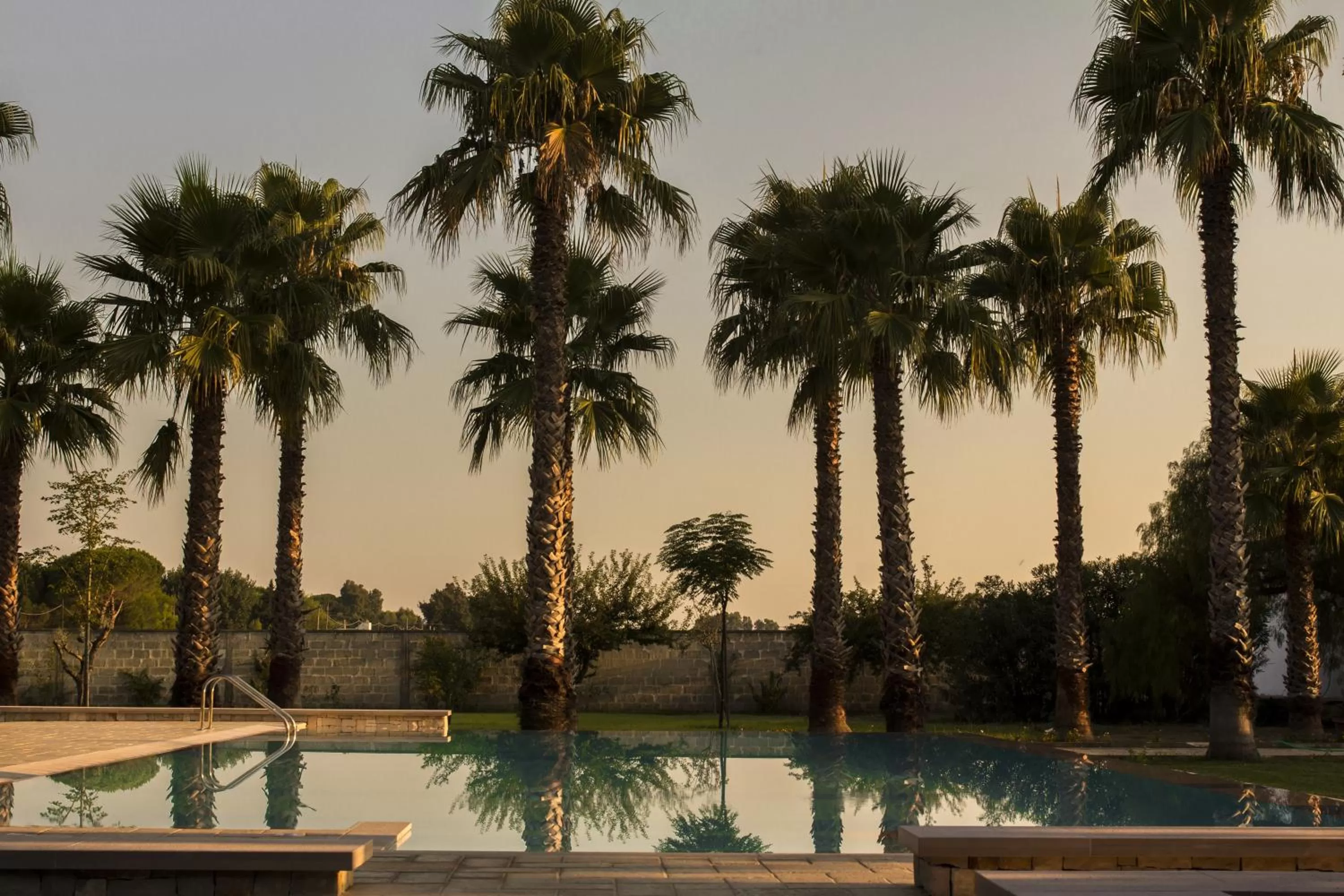 Garden view in Parco Degli Aranci