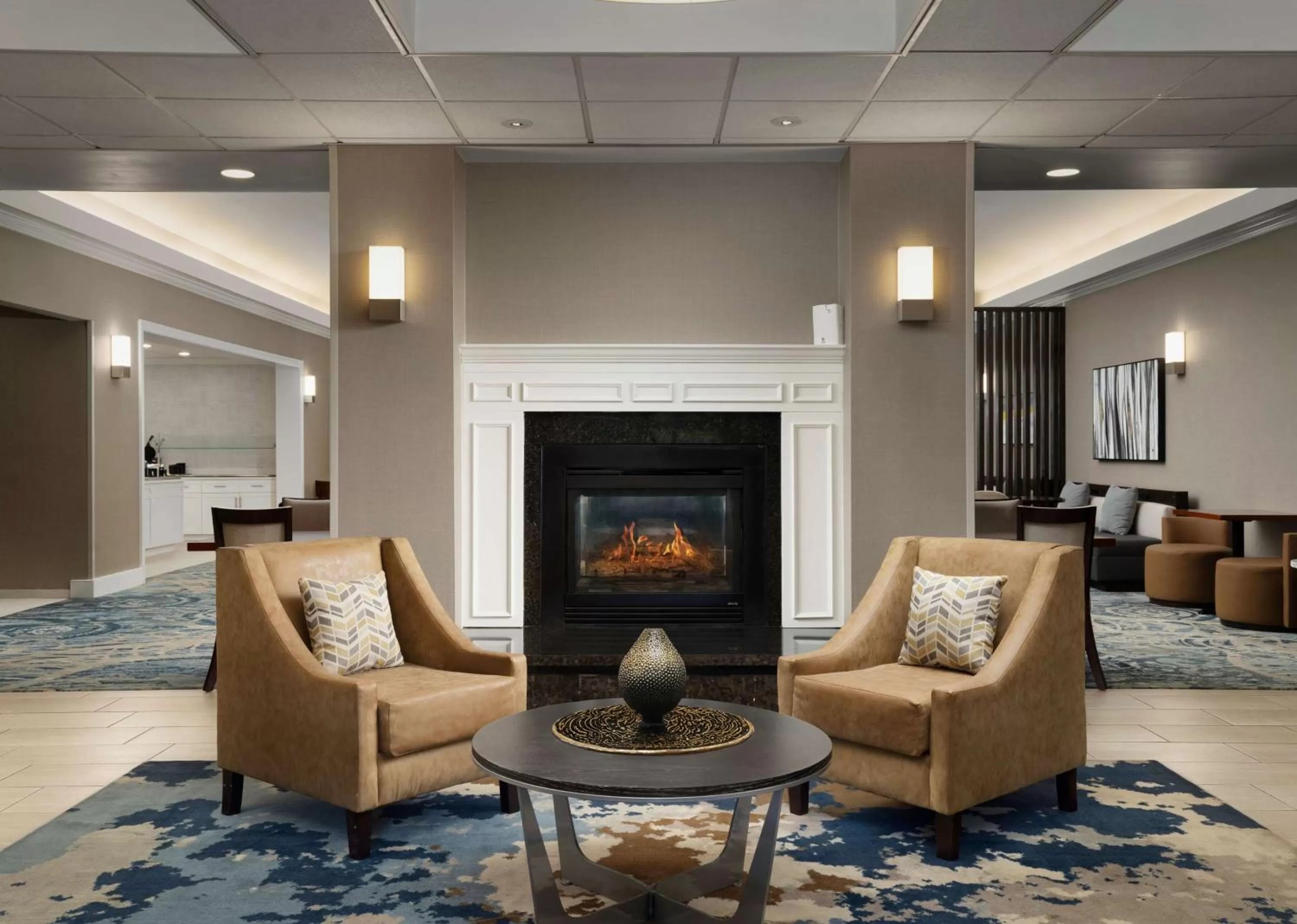 Lobby or reception in Homewood Suites by Hilton Somerset