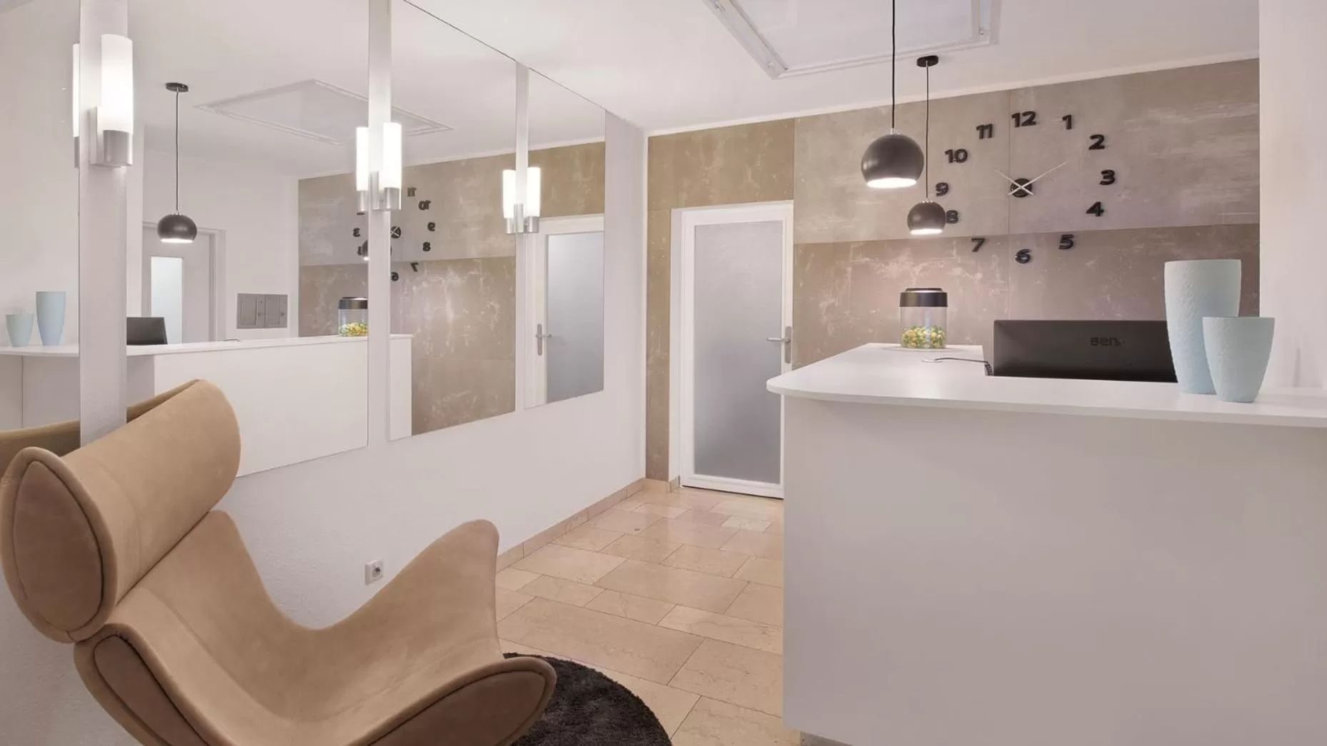 Lobby or reception in Beethoven Hotel Dreesen - furnished by BoConcept