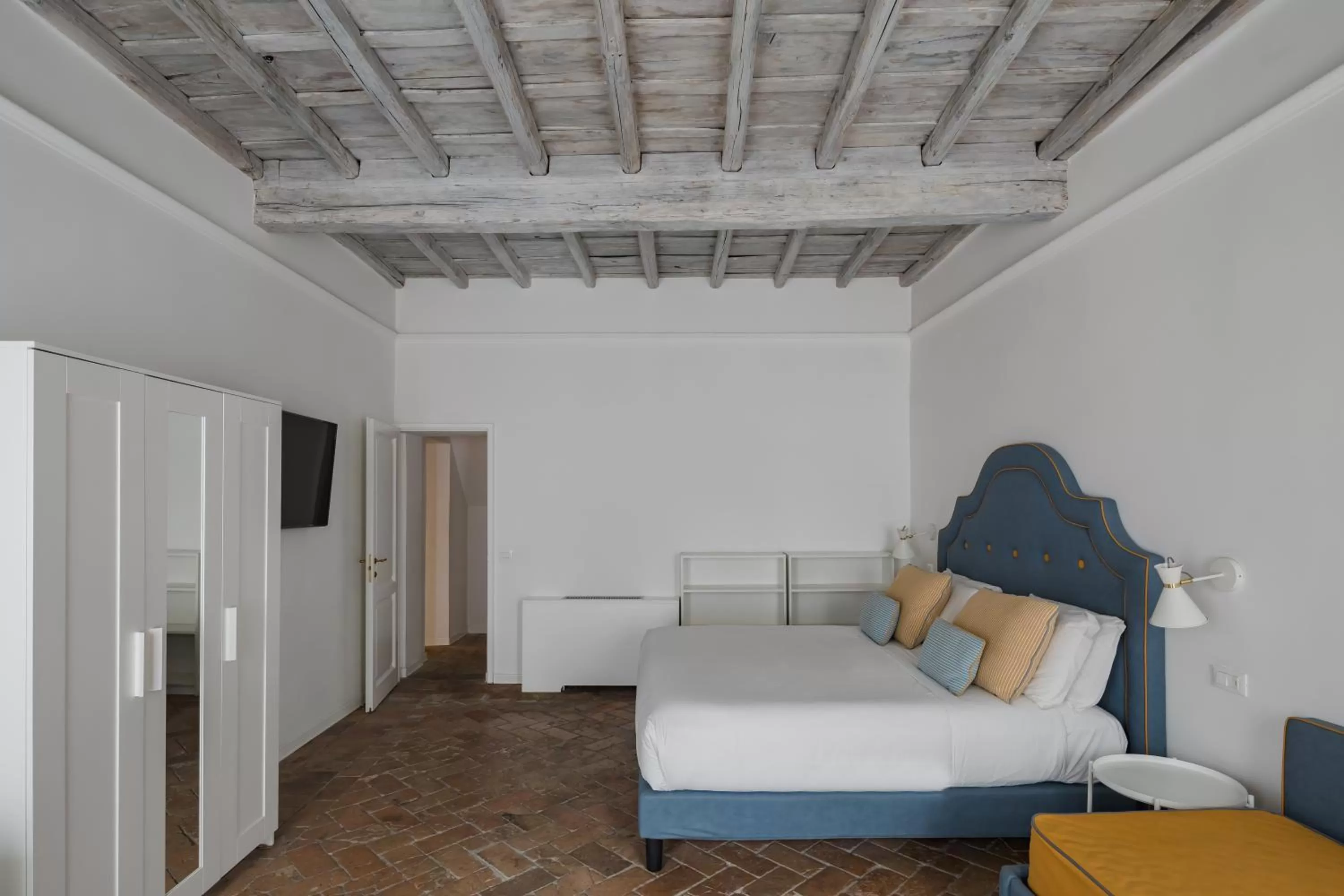 Bed in Palazzo Lupardi Relais