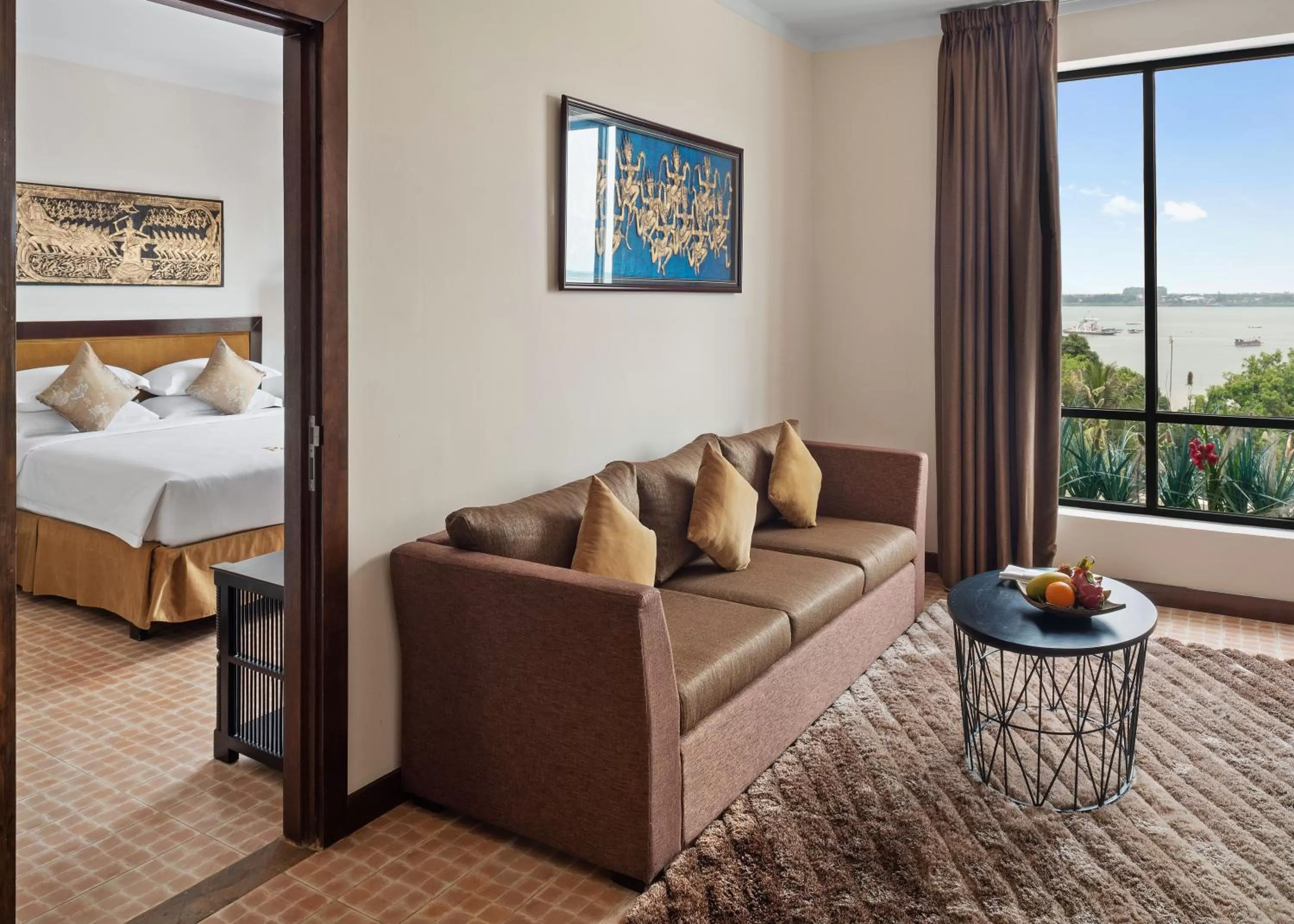 Living room, Bed in Palace Gate Hotel & Resort by EHM