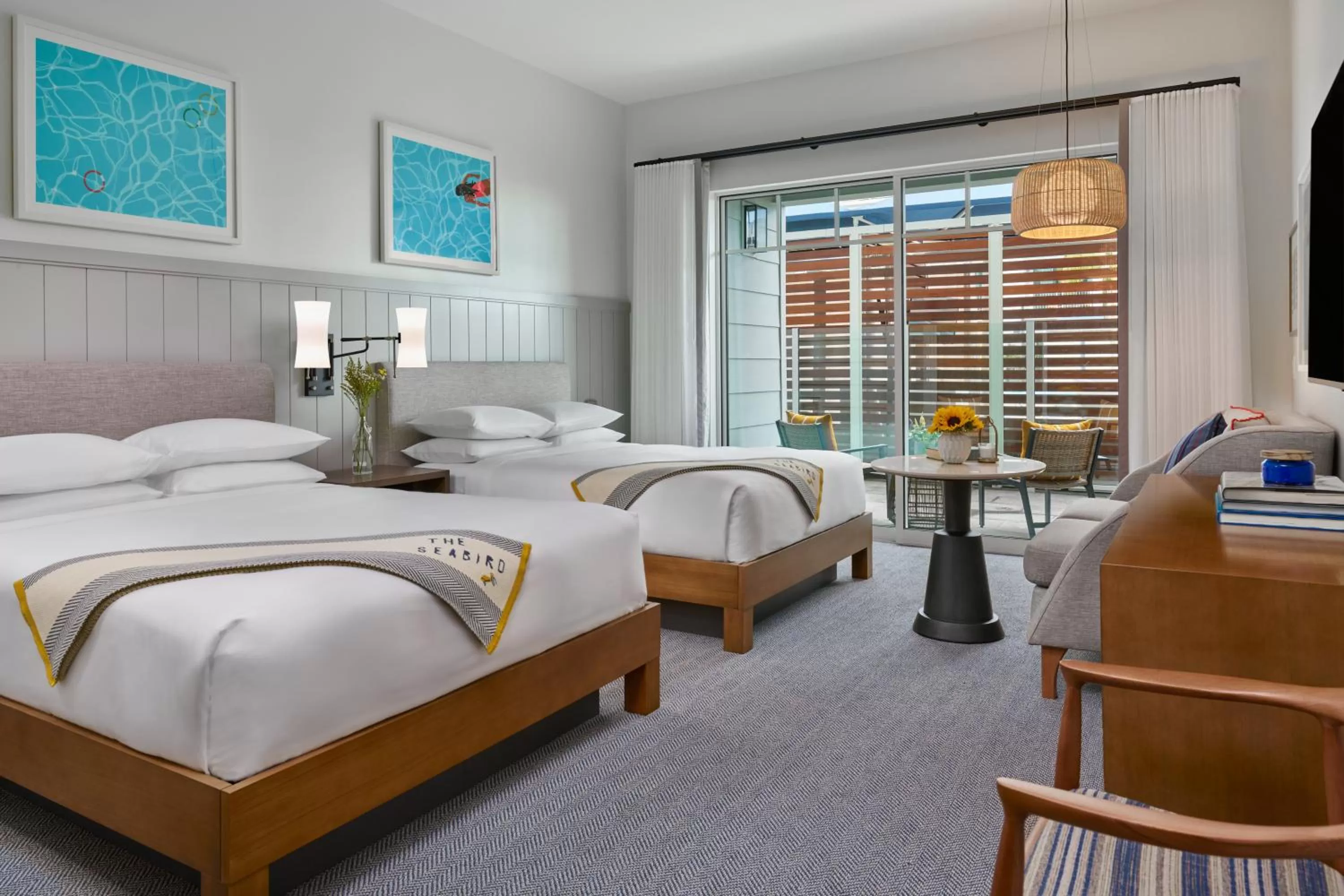 Photo of the whole room, Bed in The Seabird Ocean Resort & Spa, Part of Destination Hotel by Hyatt