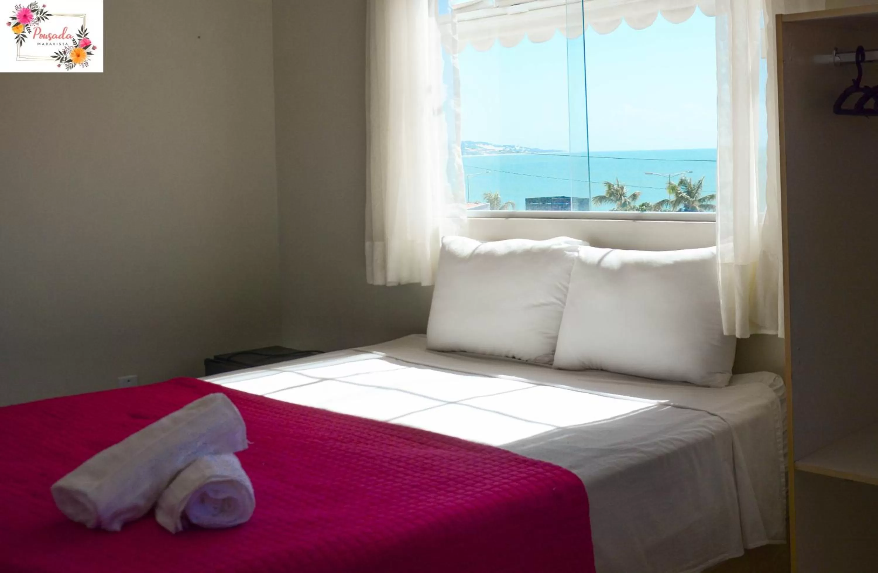 Bed in Hotel Pousada Maravista