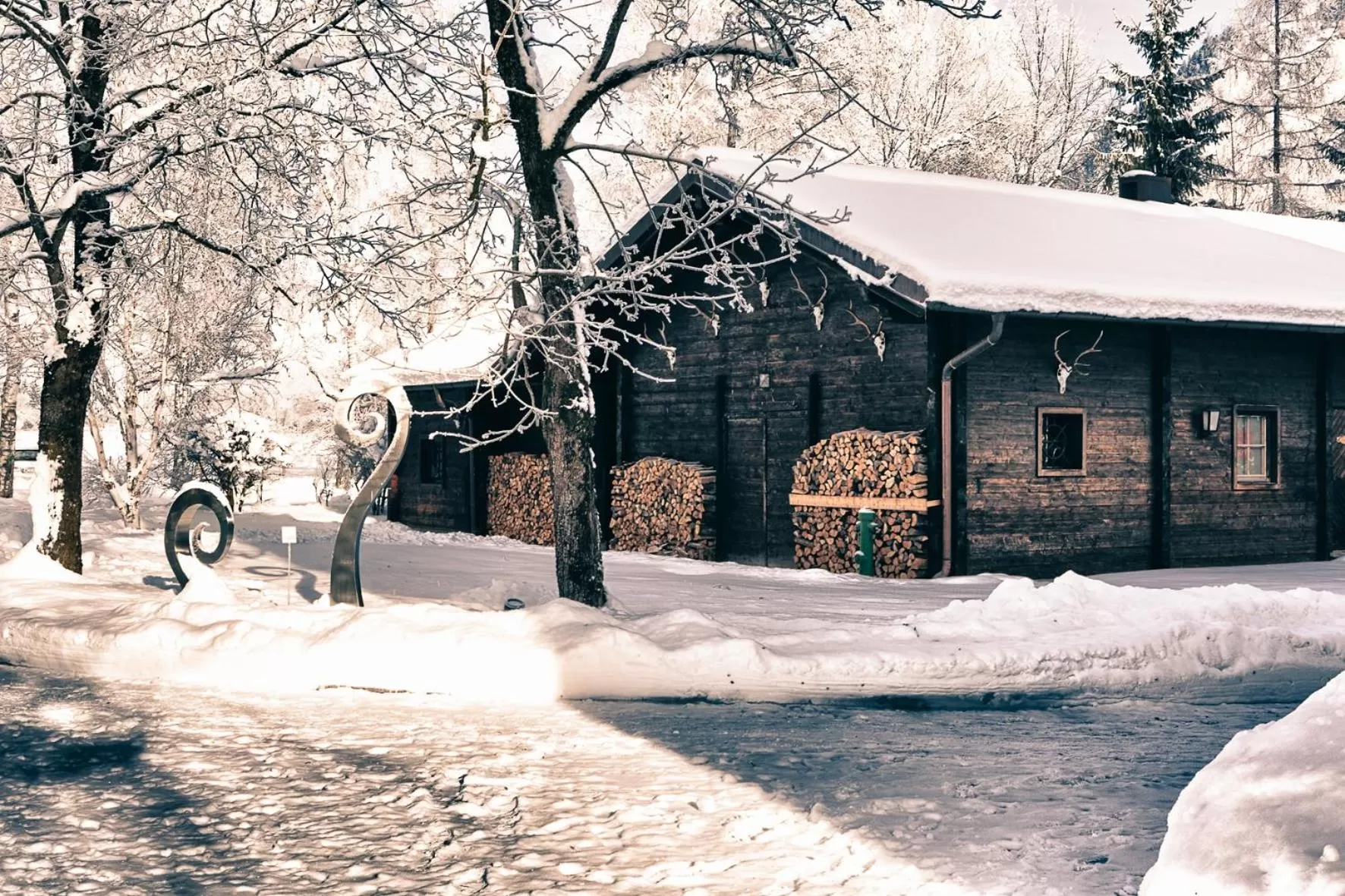 Sauna in Schloss Prielau Hotel & Restaurants