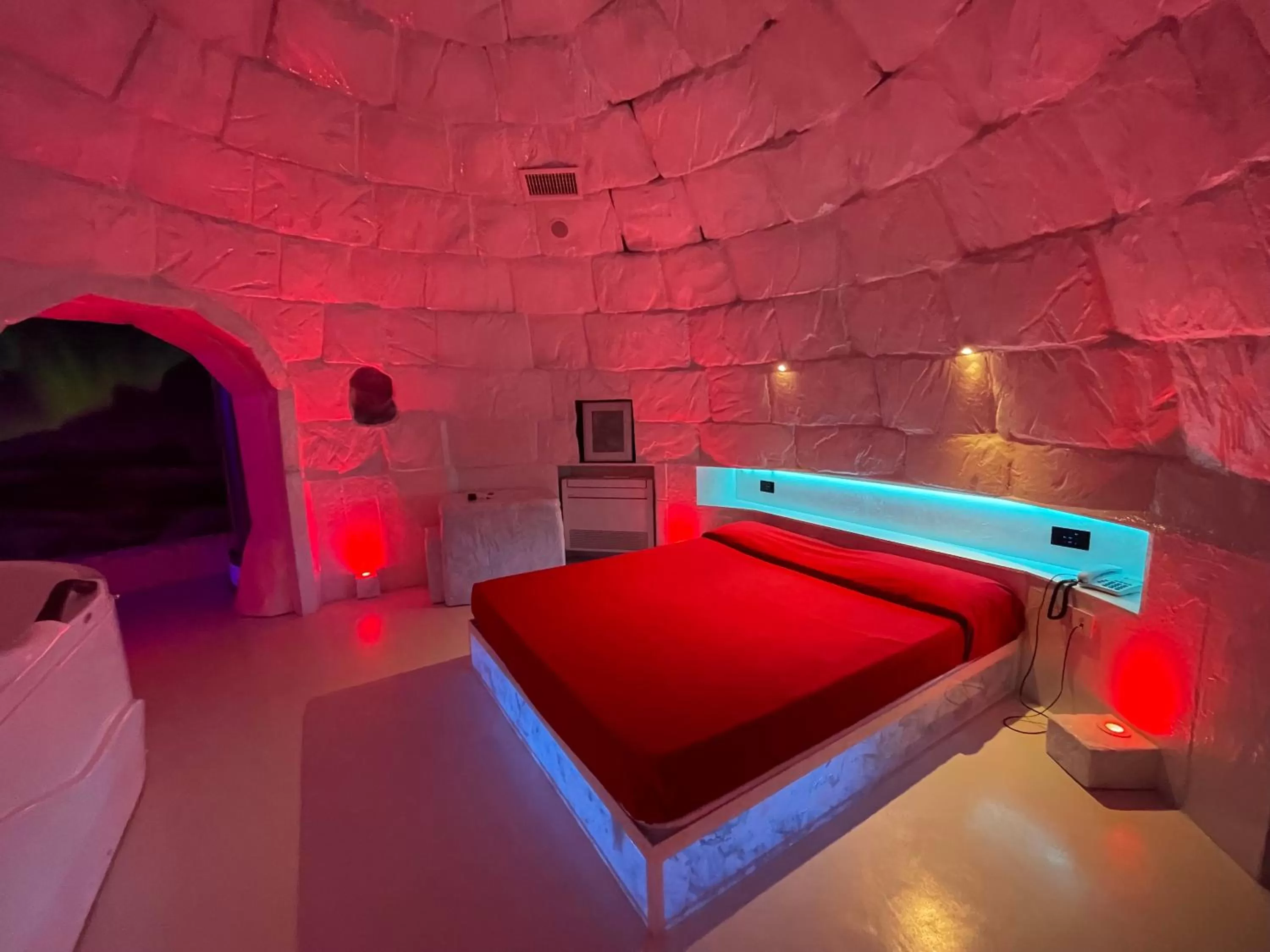 Bed in Hotel Carosello