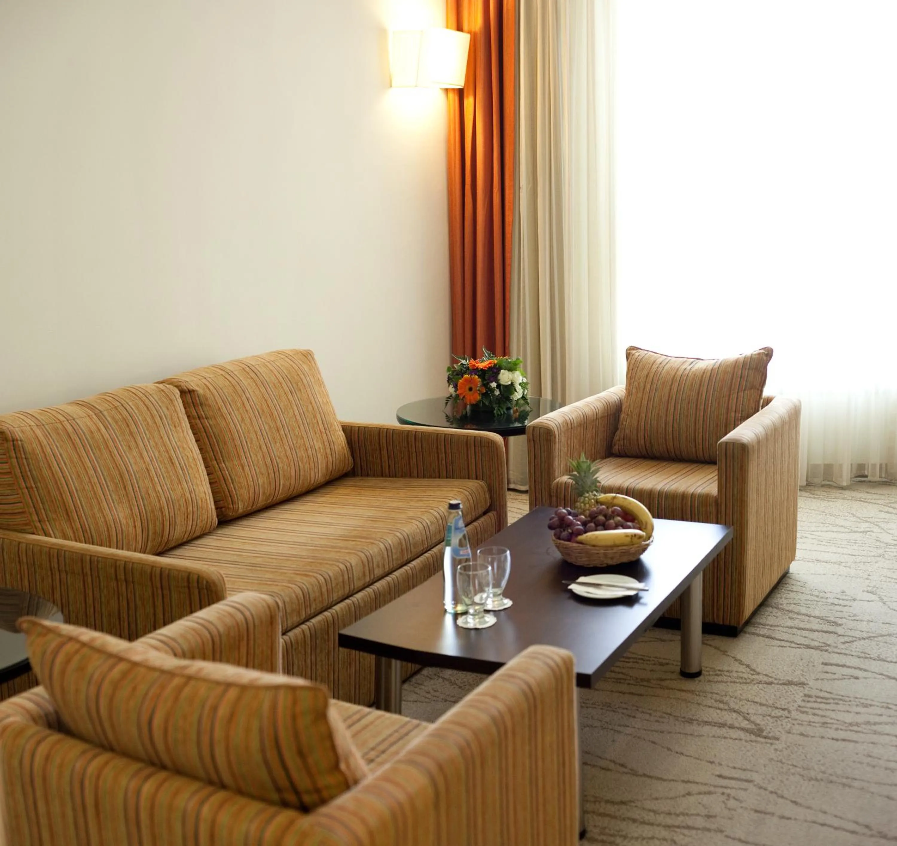 Seating area in Ein Kerem Hotel
