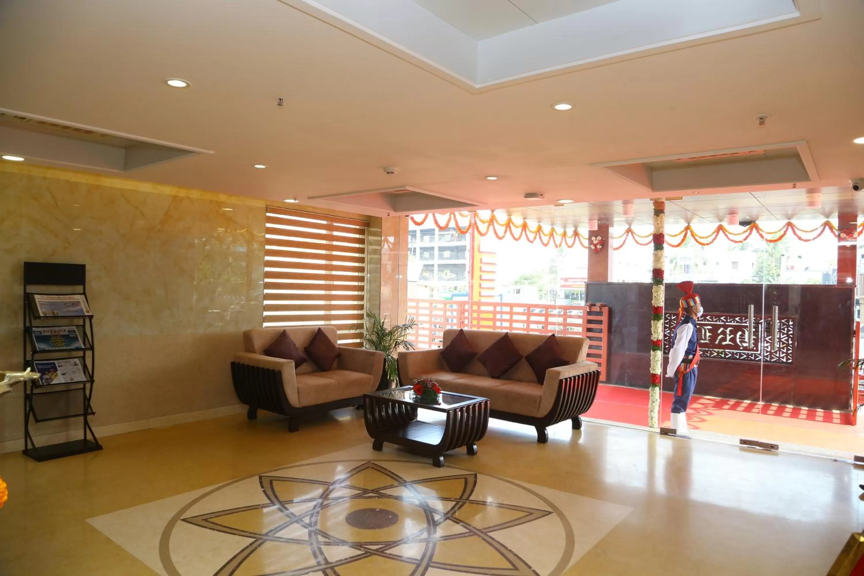 Lobby or reception in Raaj Bhaavan Clarks Inn Chennai