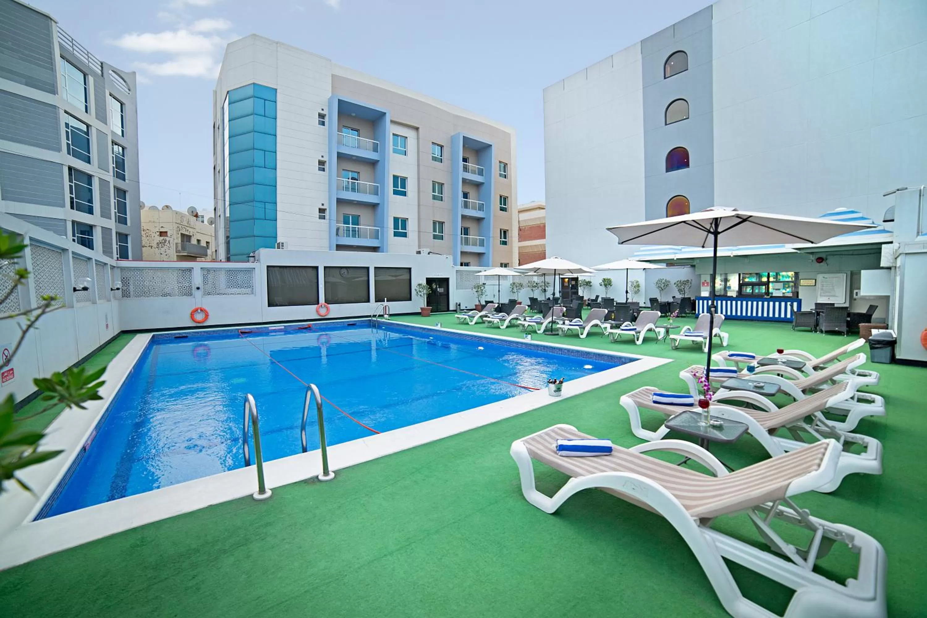 Pool view in Ramada by Wyndham Bahrain