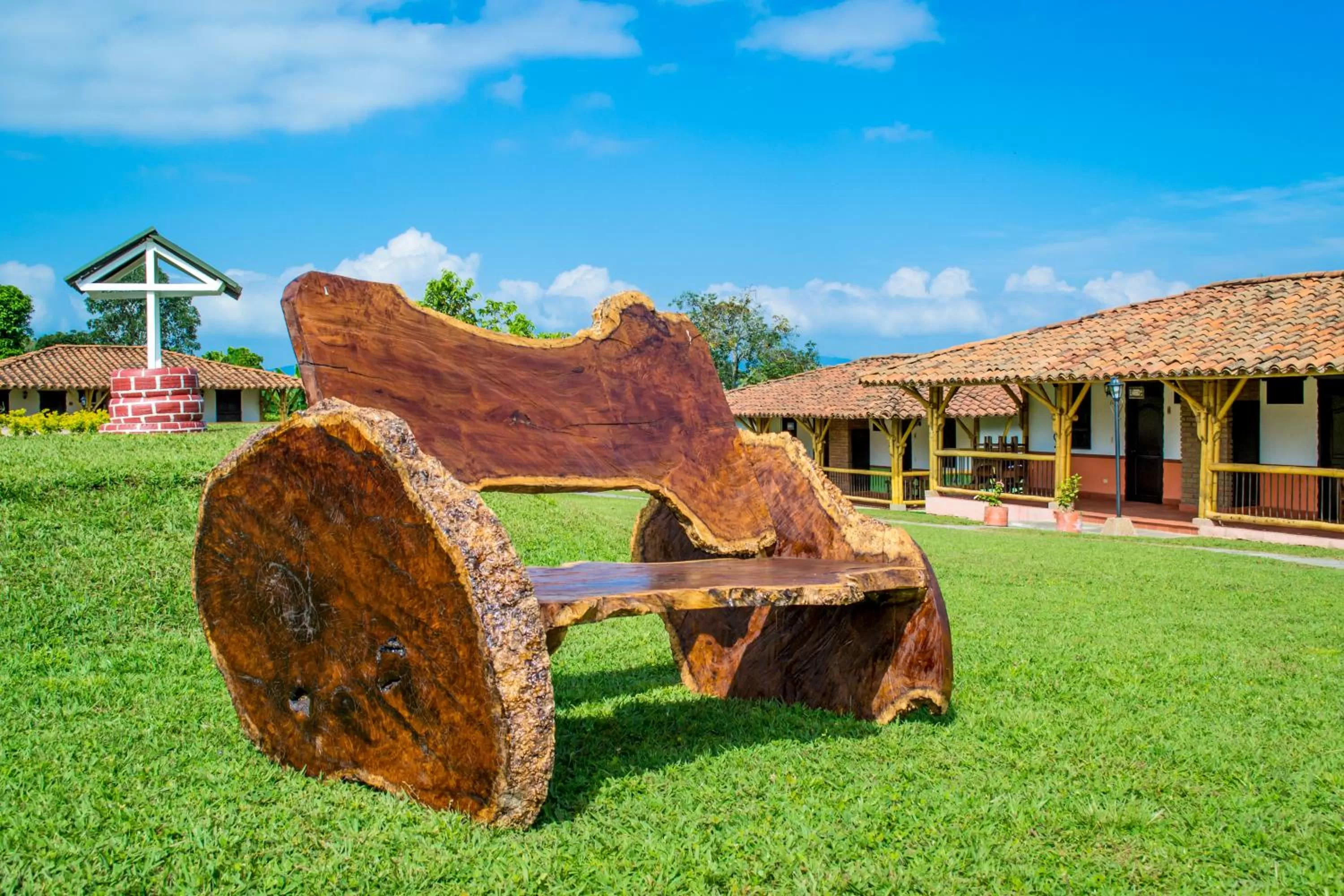Natural landscape, Garden in Hotel Campestre Montecarlo