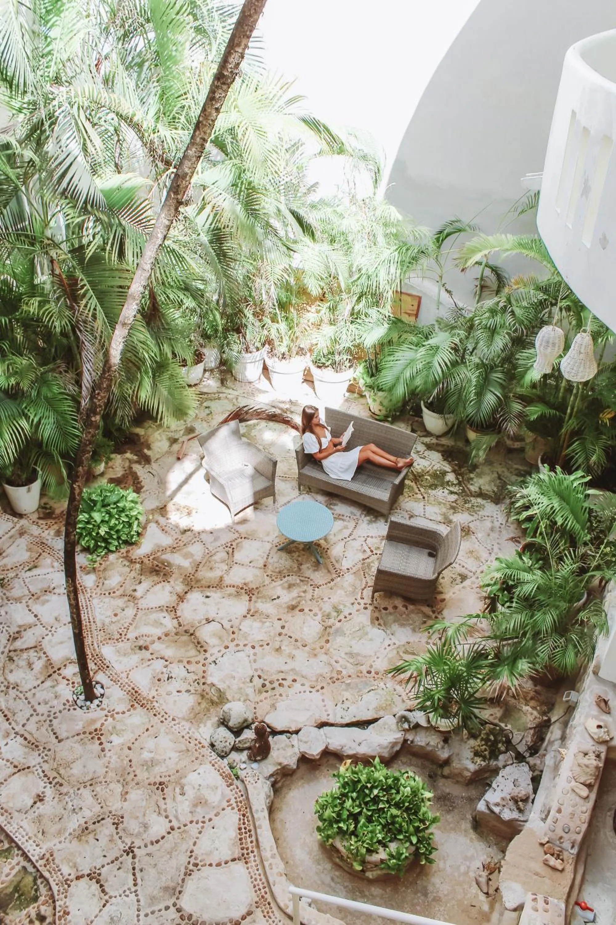 Patio in Hotel Coco Rio "City Center"