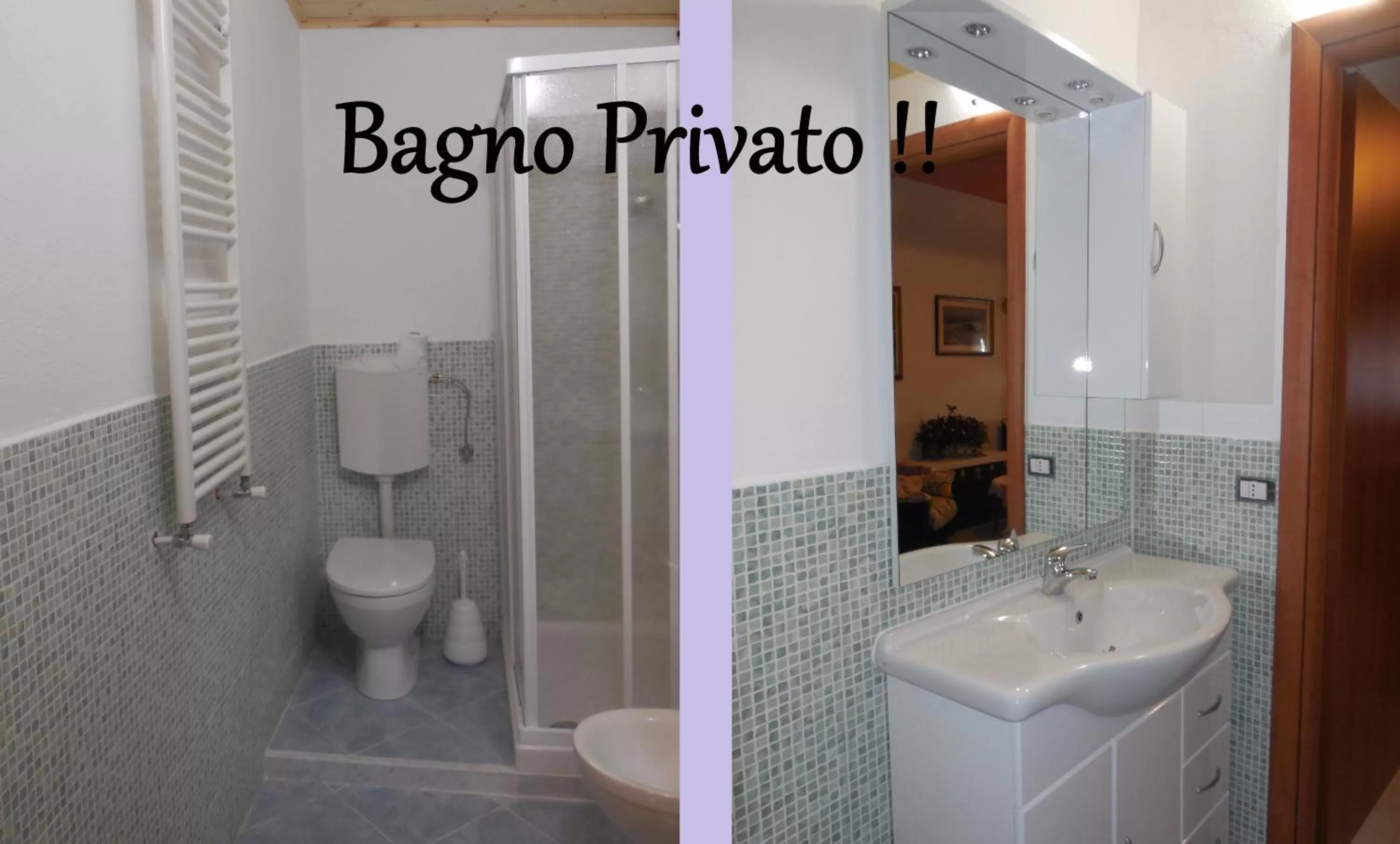 Shower in Marika's Home