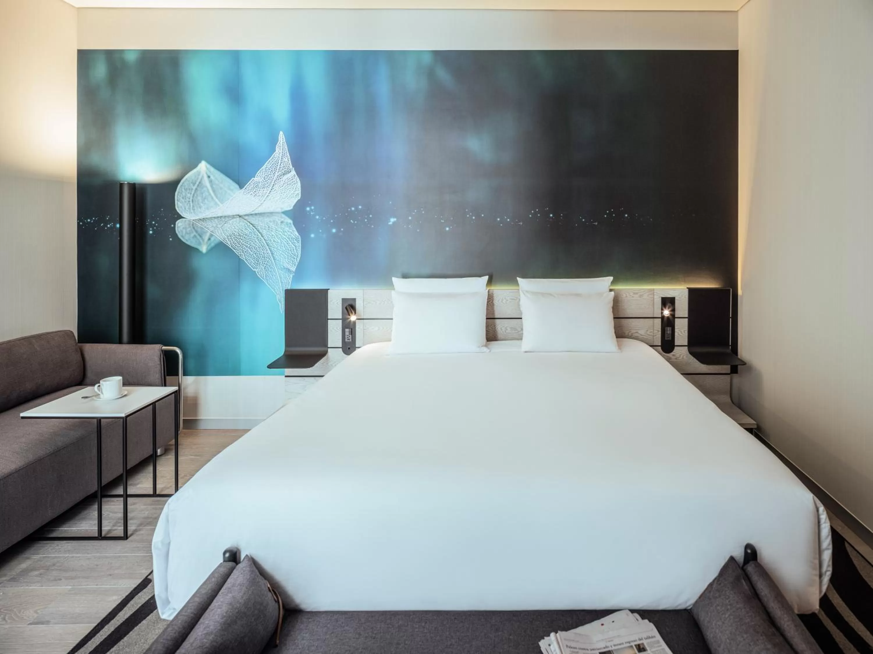 Bed in Novotel Mexico City Toreo