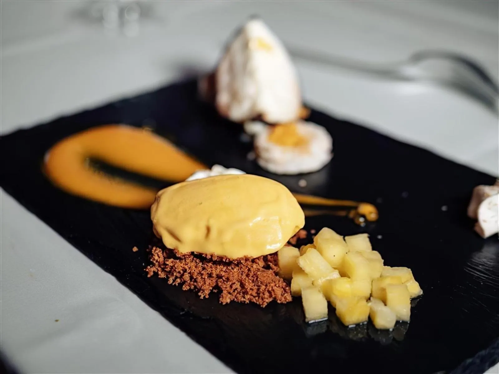 Food and drinks in Hotel Evropa