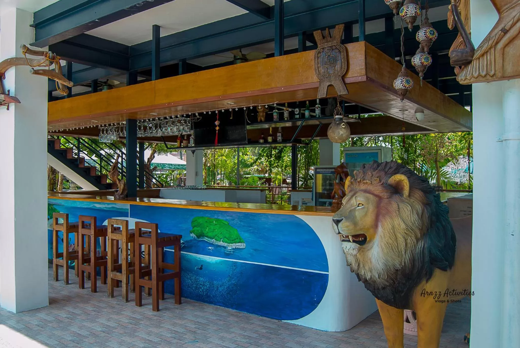 Lounge or bar in Moalboal Tropics