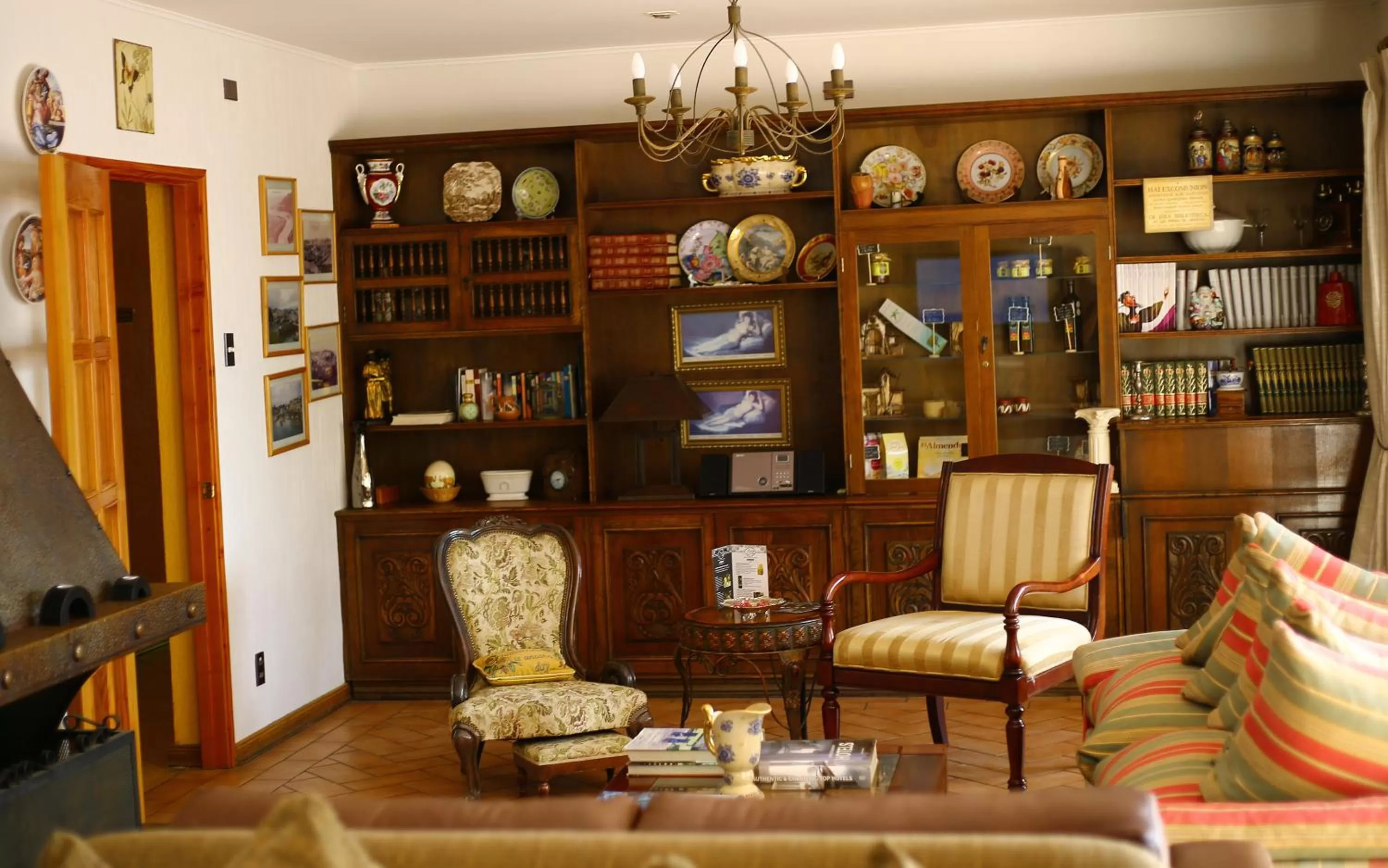 Seating Area in Hotel Puerto de Vega
