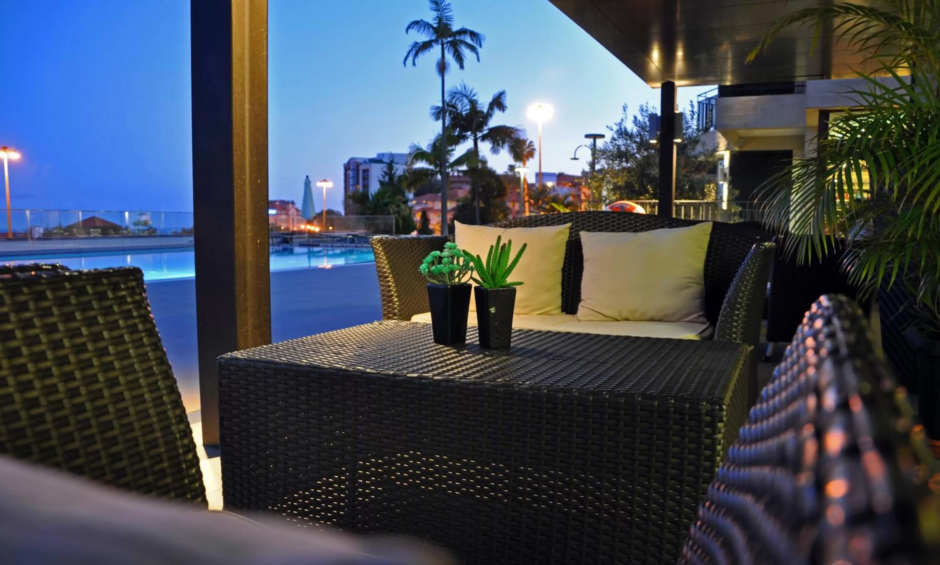 Patio in Enotel Magnólia