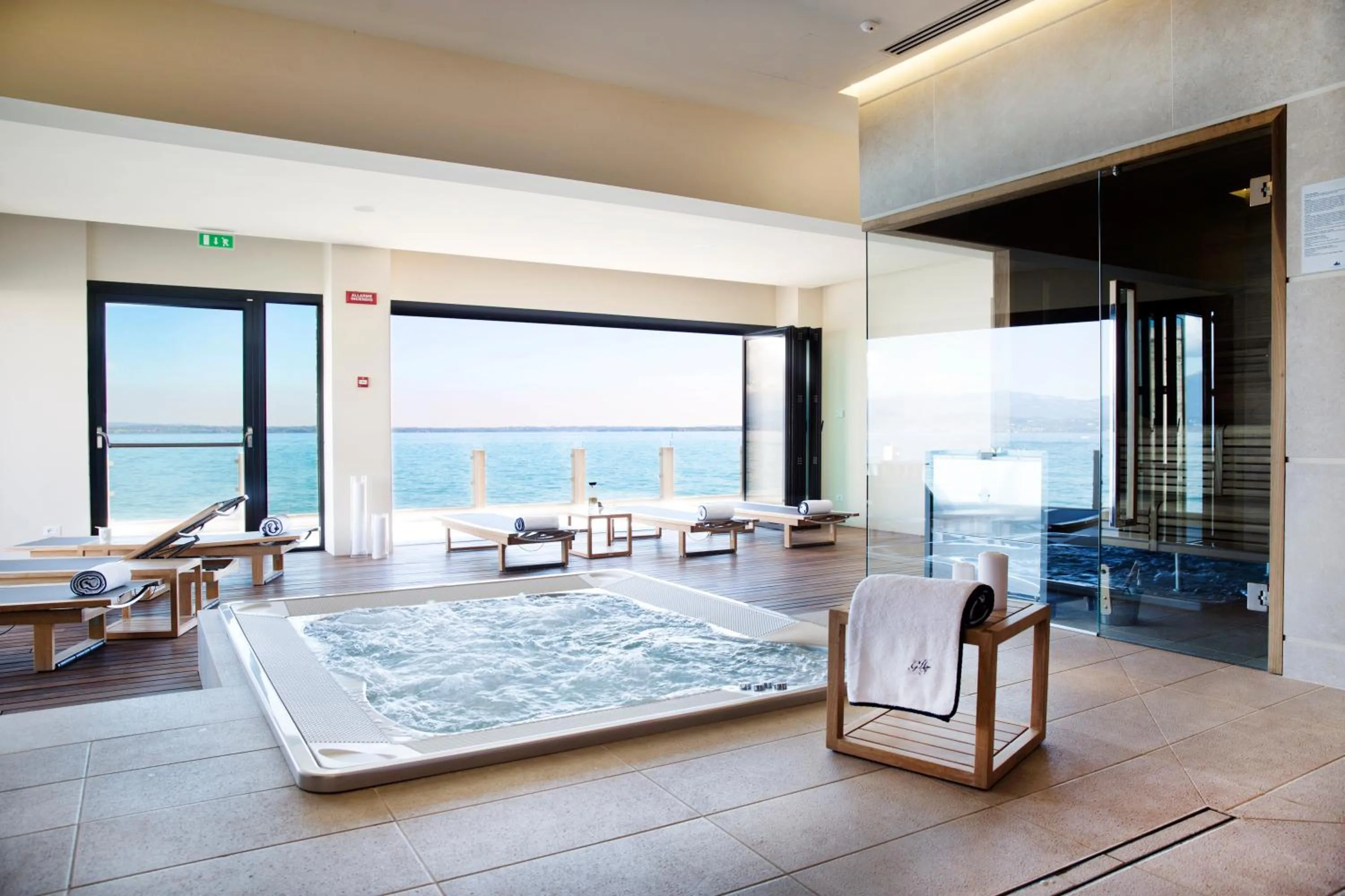 Spa and wellness centre/facilities in Grand Hotel Terme Sirmione