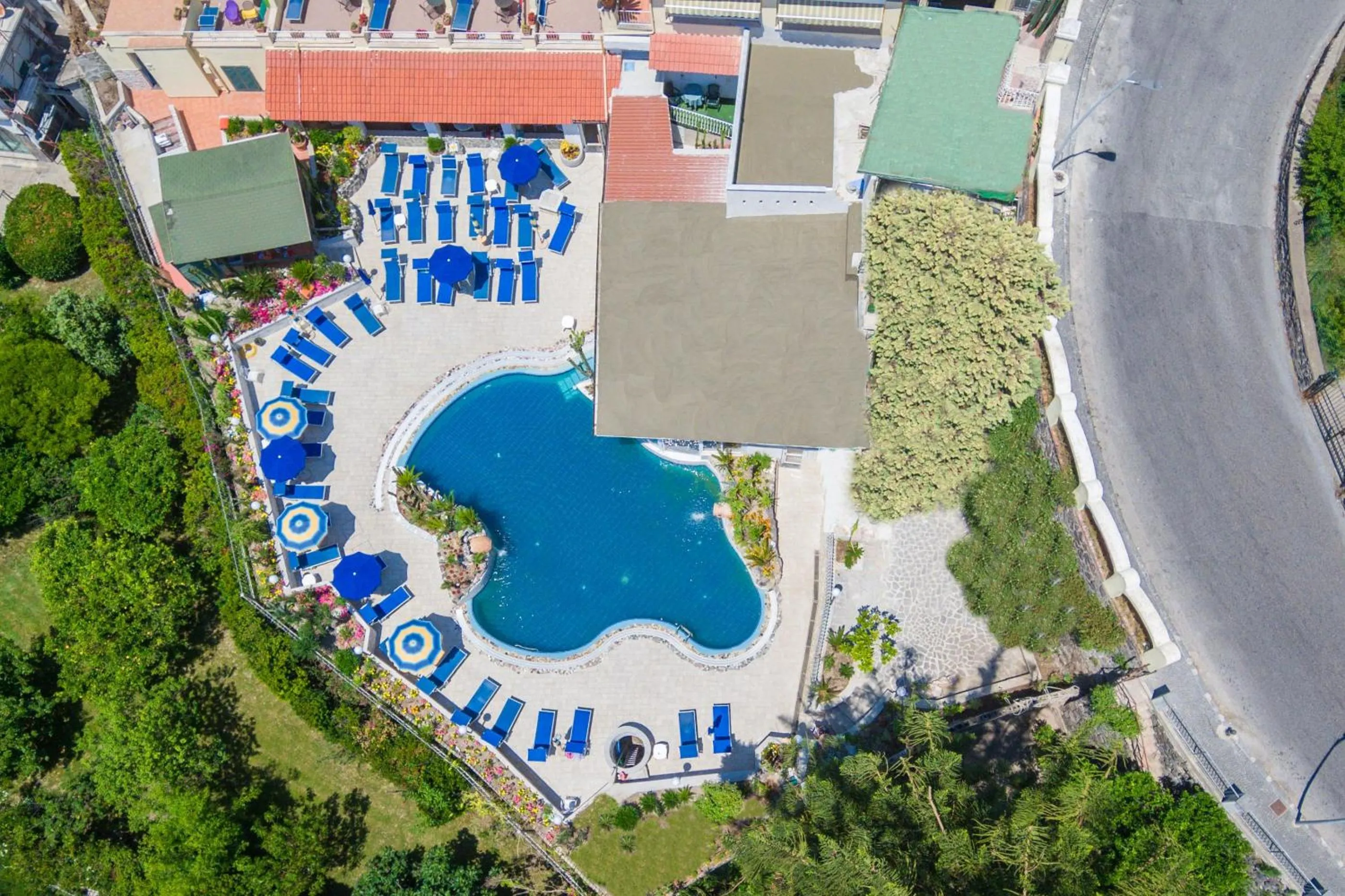 Bird's eye view in Hotel Terme Saint Raphael