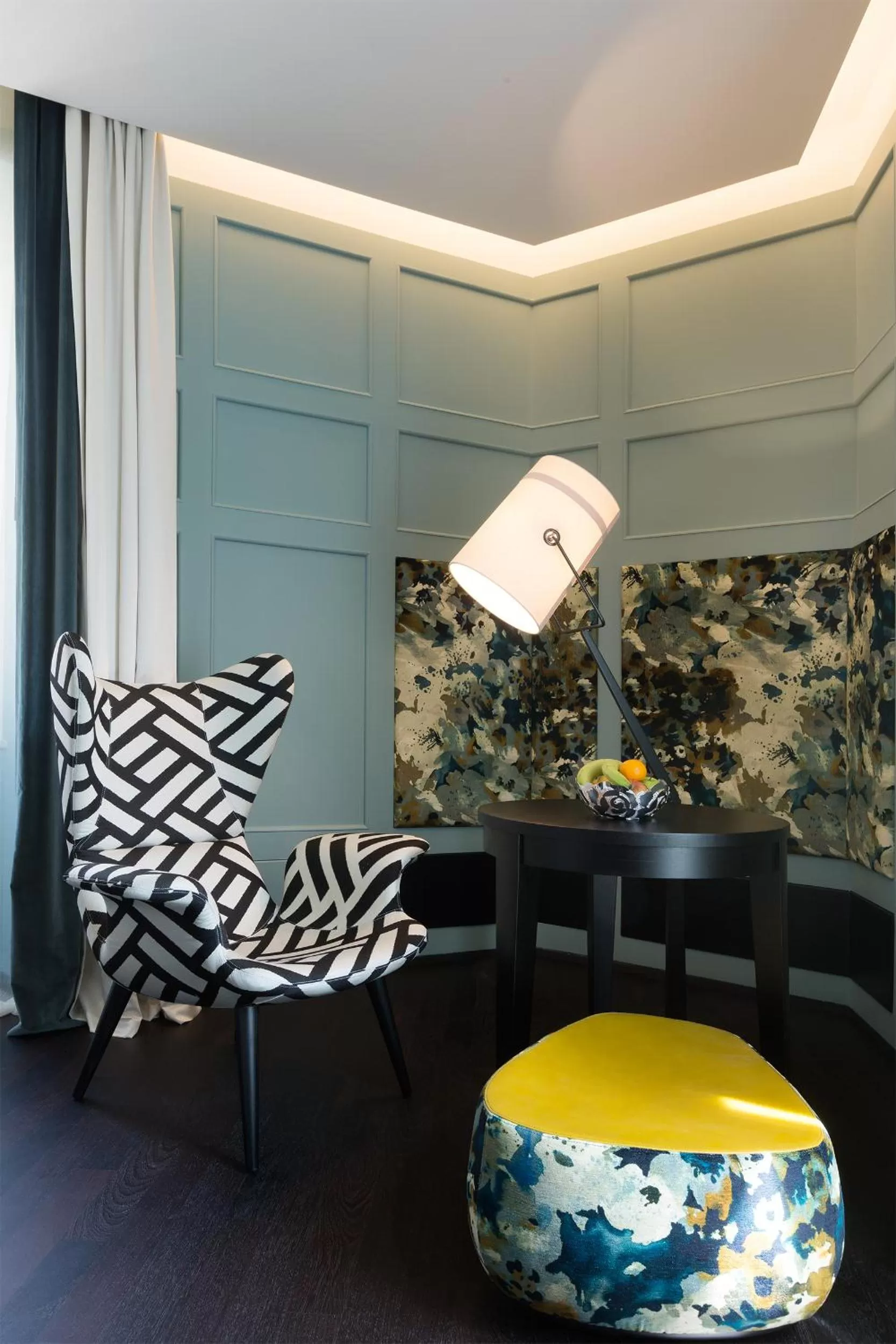 Decorative detail in Stendhal Luxury Suites