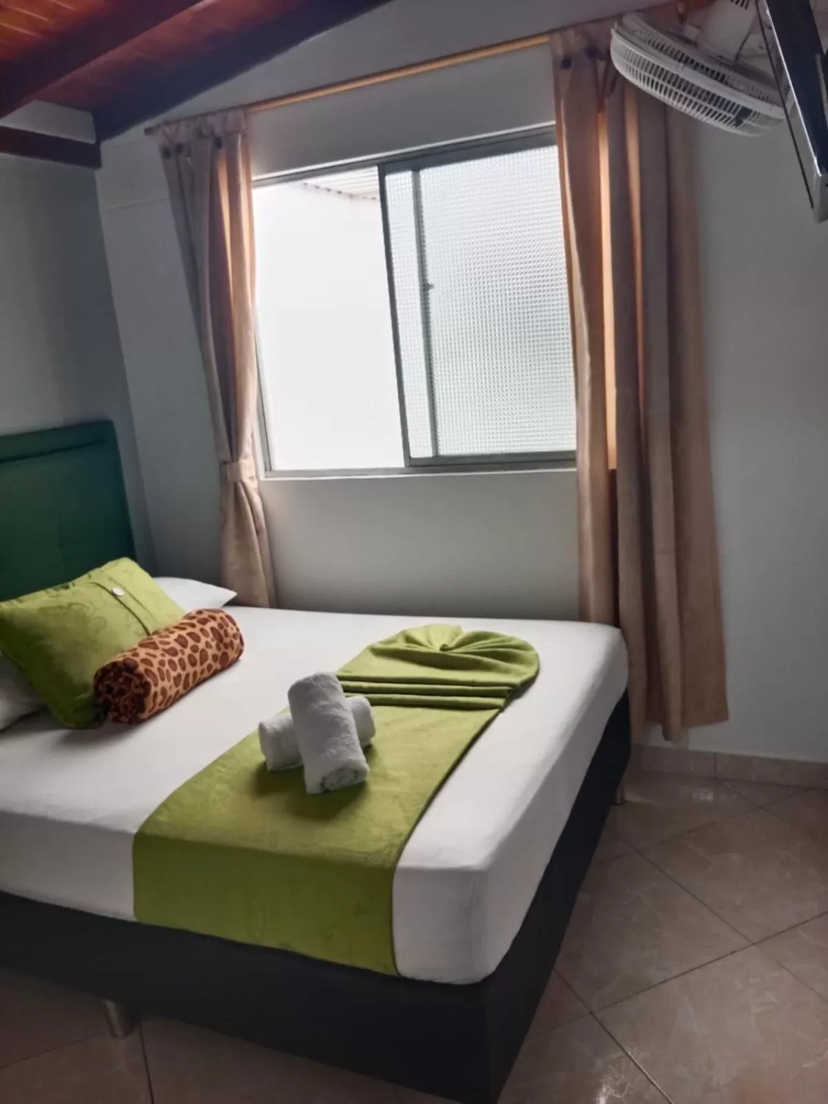 Bed in Hotel El Deportista