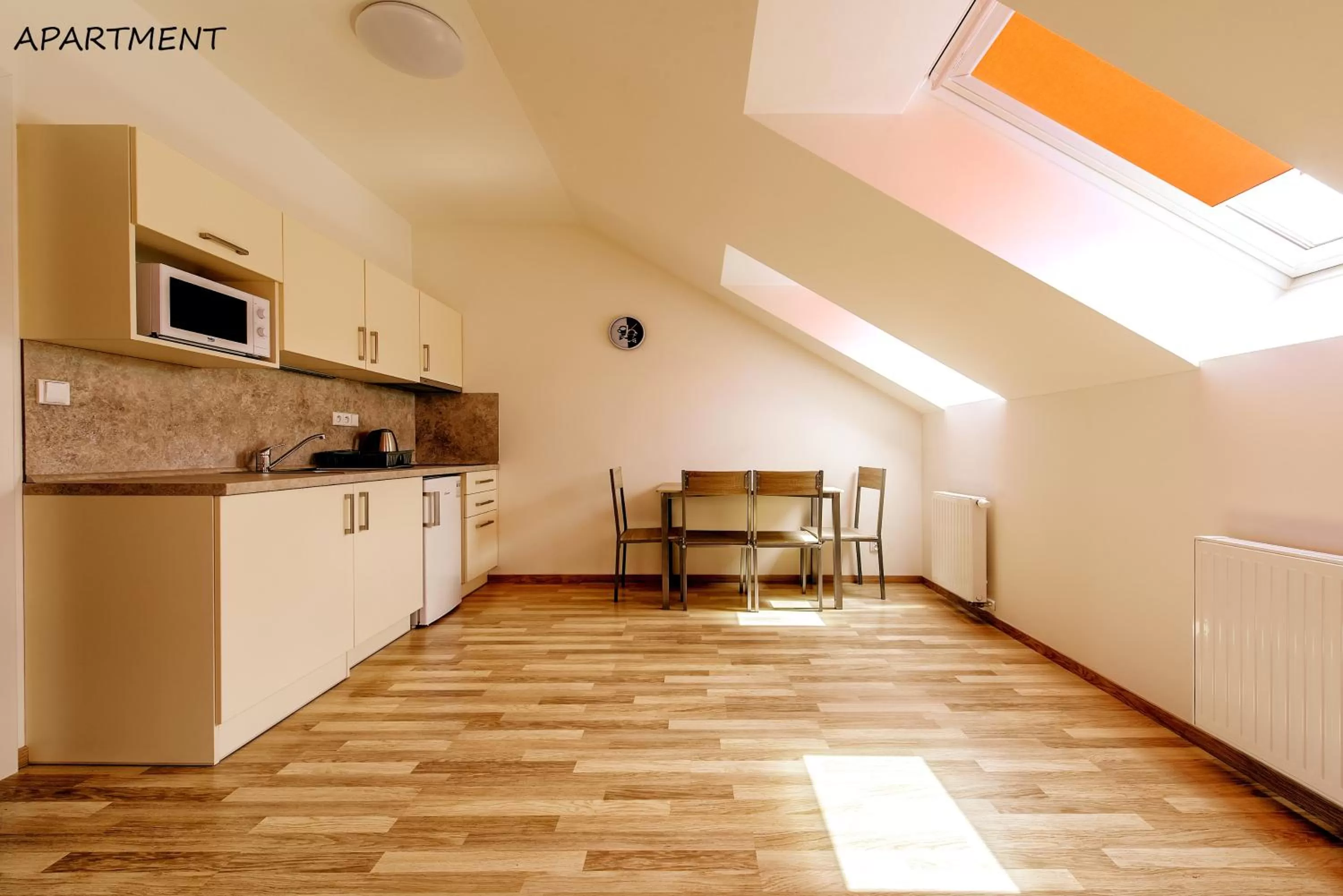 Kitchen or kitchenette in Hotel Otakar