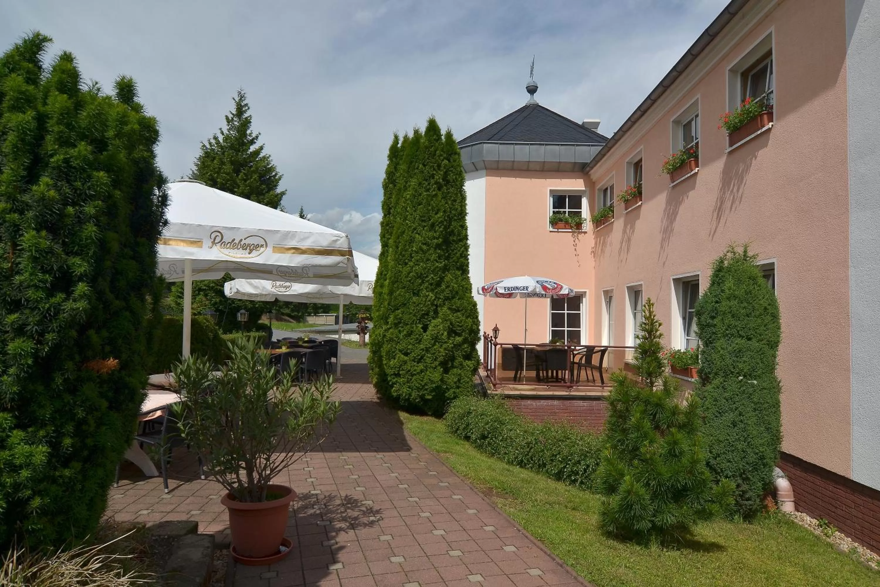 Garden in Hotel Rabennest