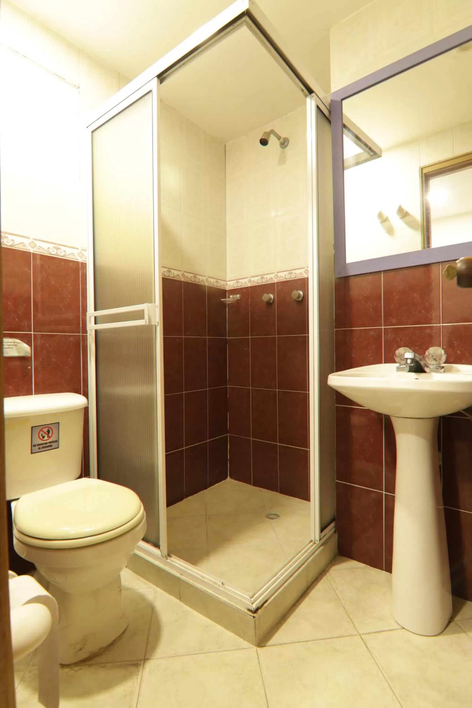 Bathroom in Hotel Casa Malibú