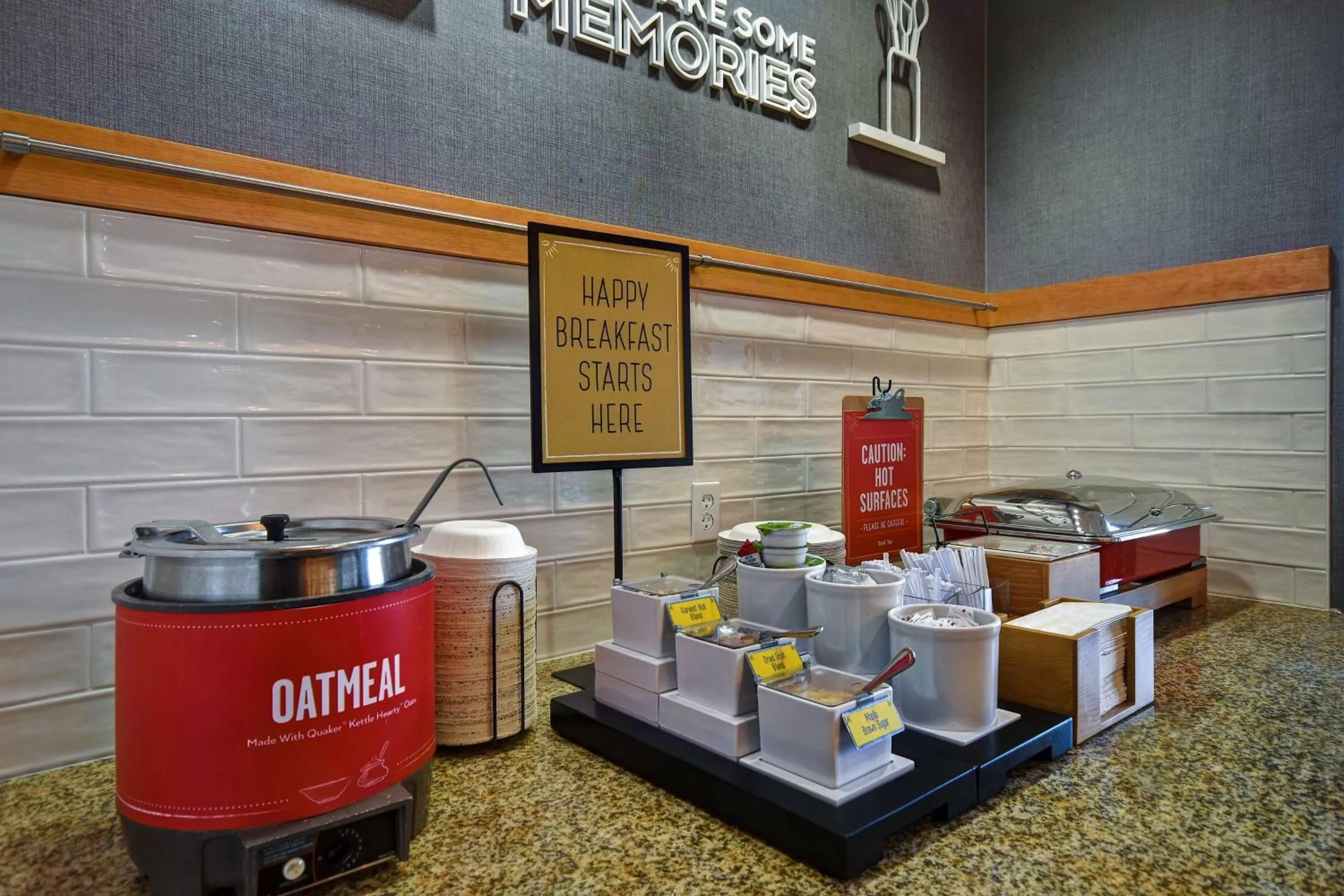 Breakfast in Hampton Inn Rutland/Killington