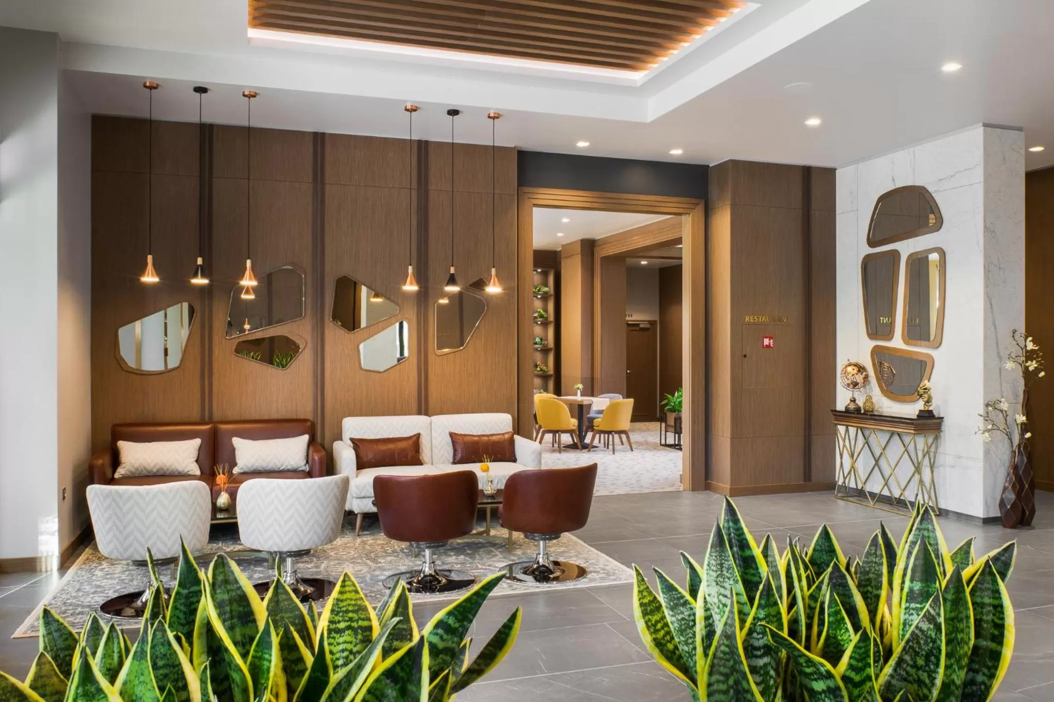 Lobby or reception in Hotel Jägerhof