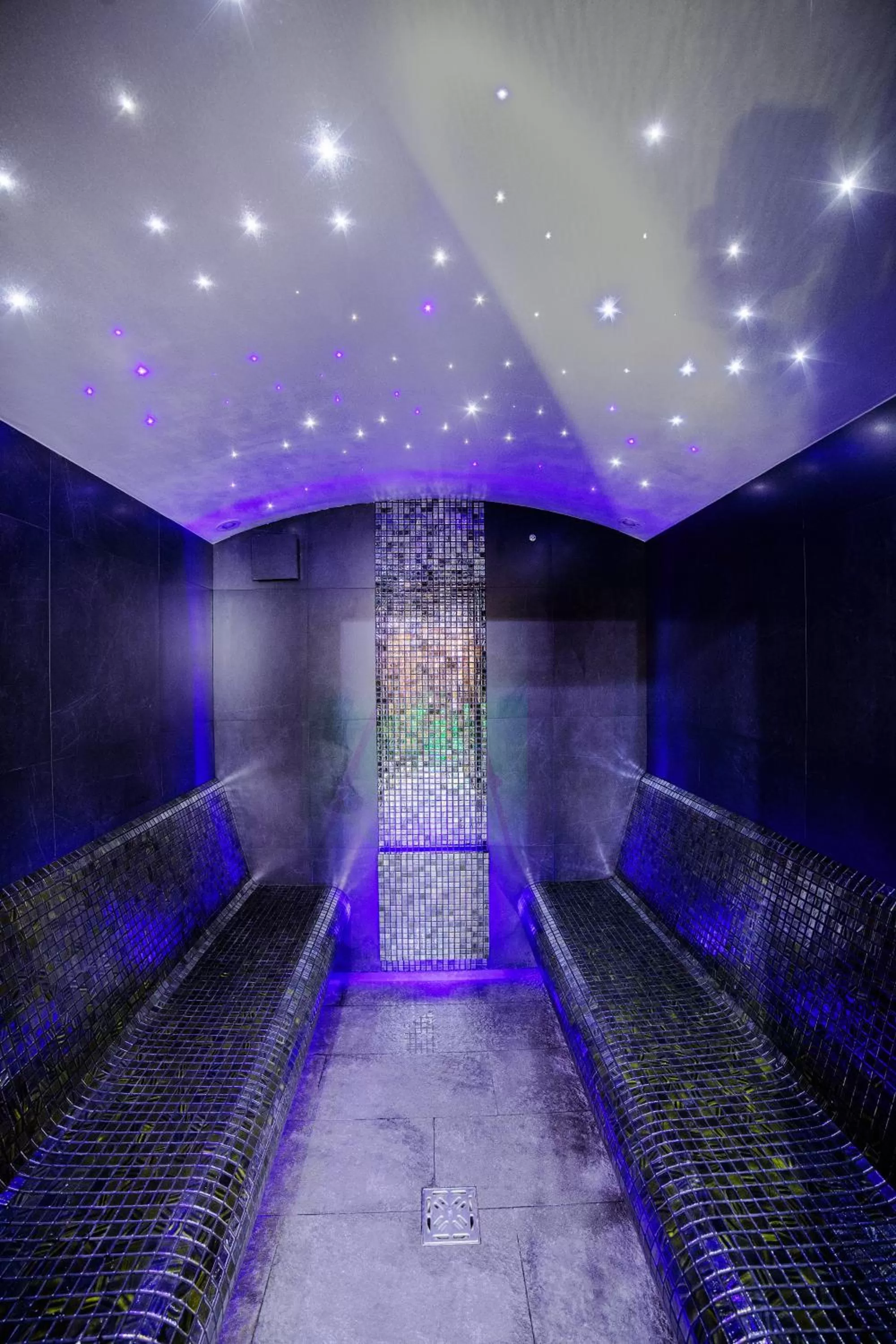 Steam room in Hotel Purkmistr