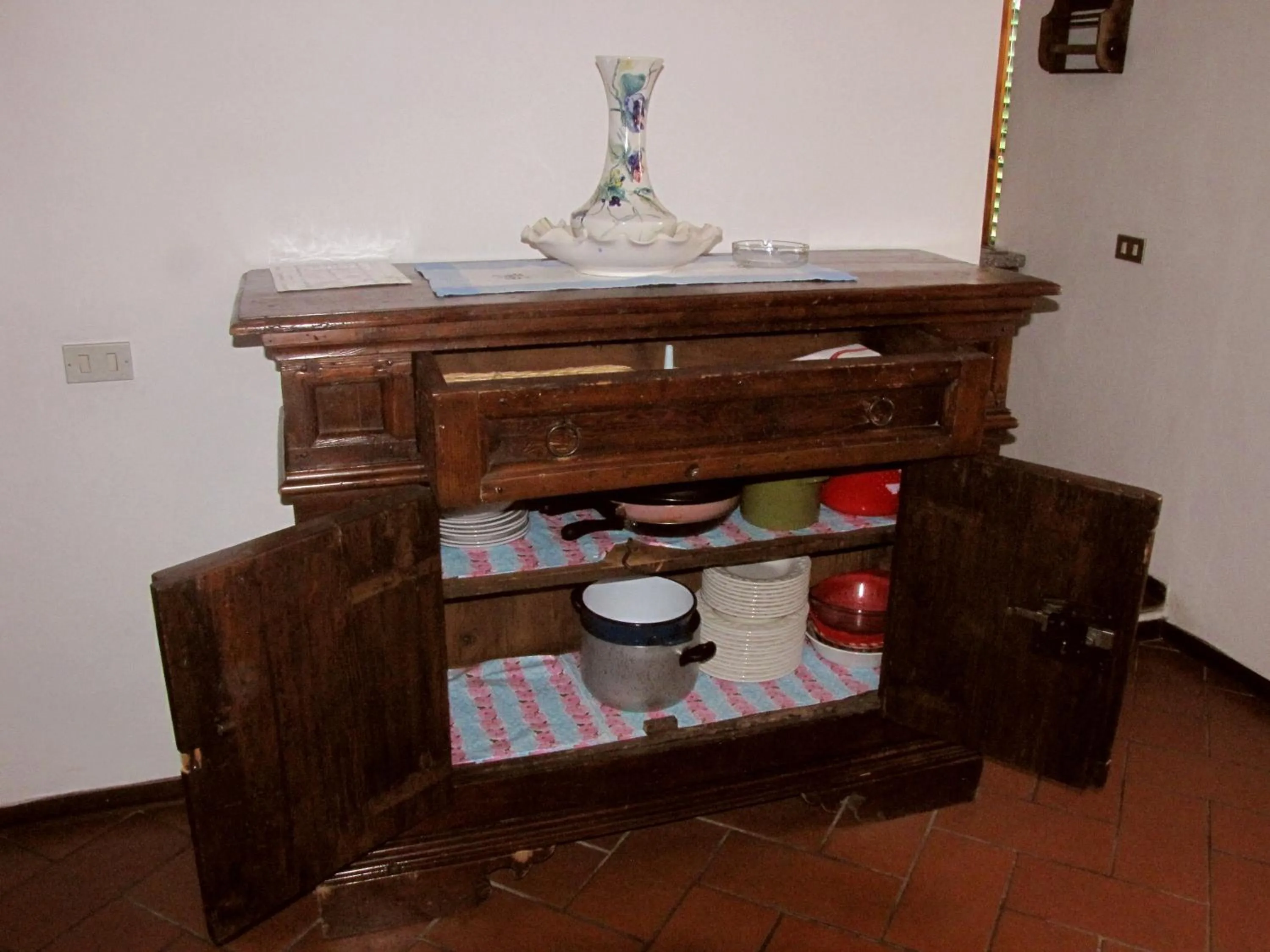 Seating area in Residence Casprini da Omero