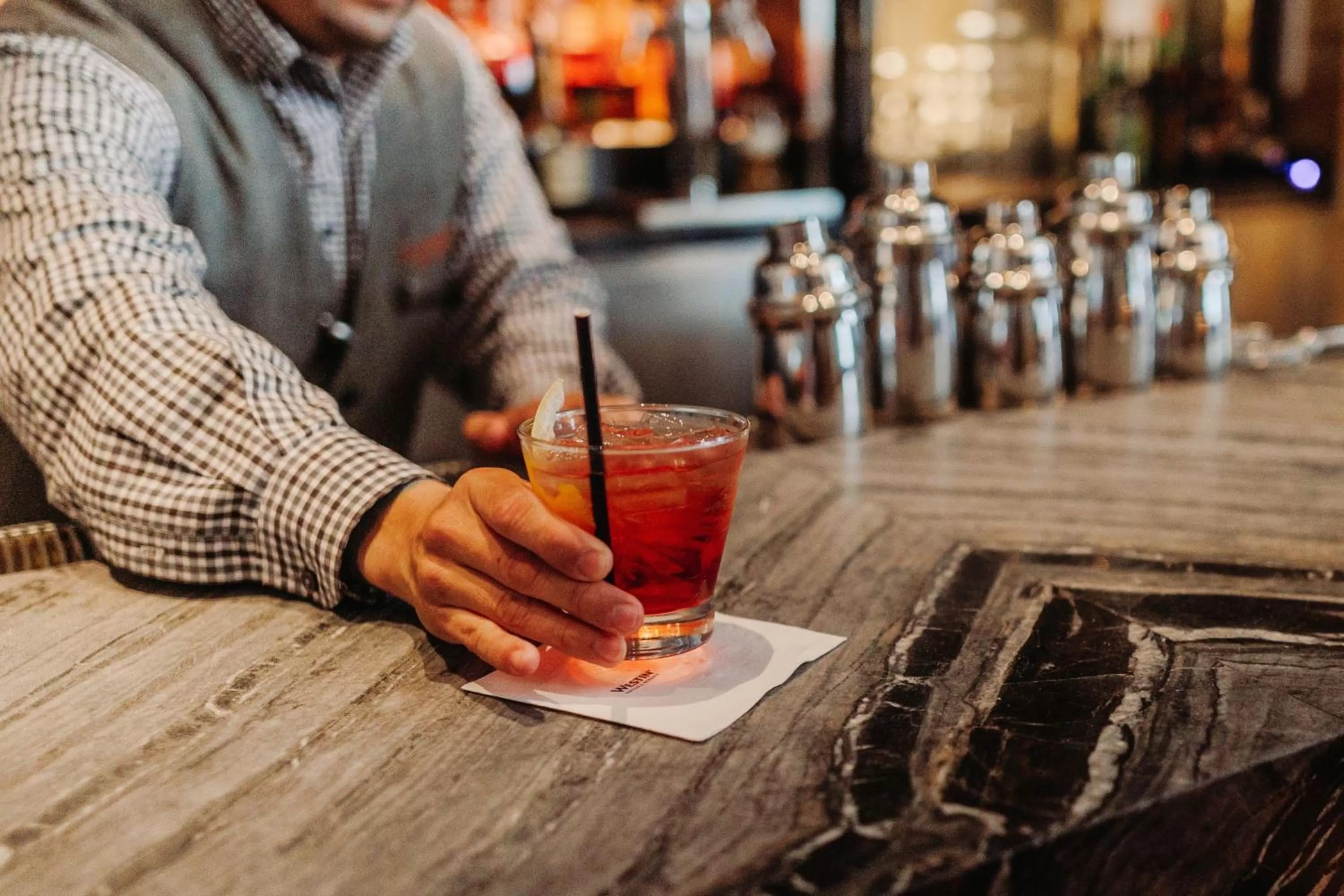 Lounge or bar in The Westin New York at Times Square