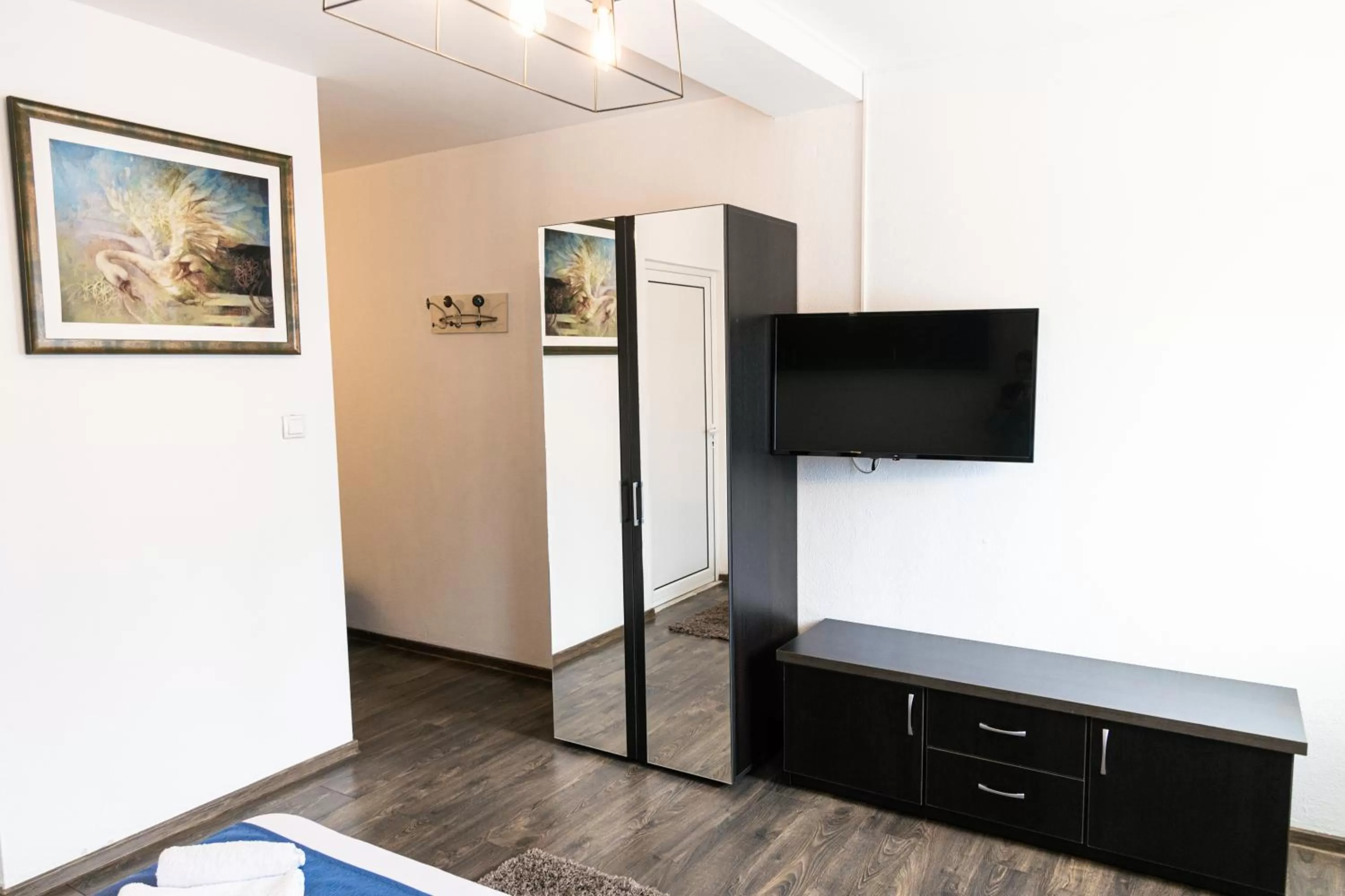 Communal lounge/ TV room, TV/Entertainment Center in Pensiunea Pictorilor