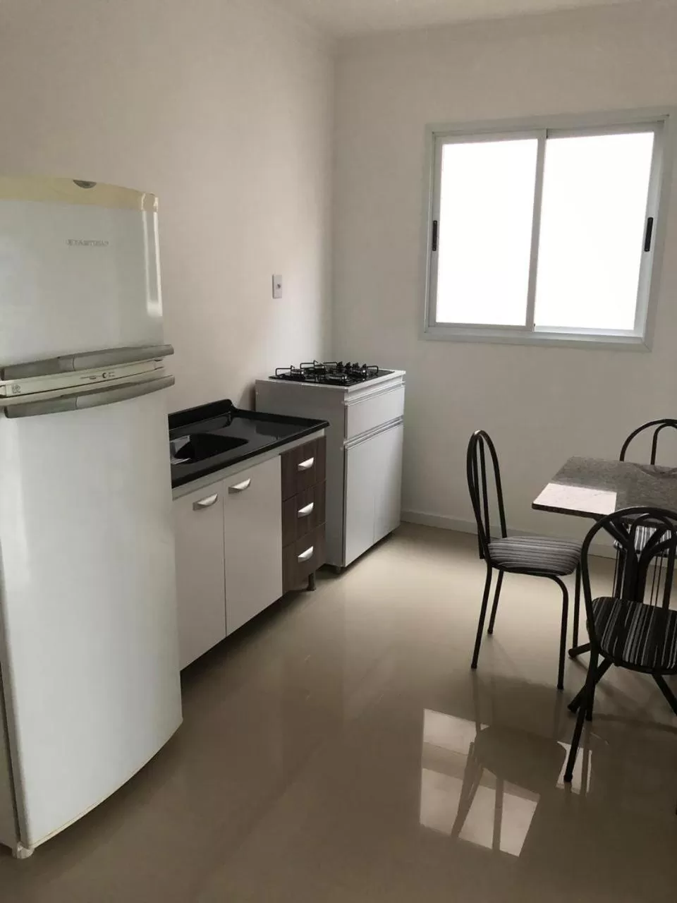 Kitchen/Kitchenette in Apart-Hotel Ijuí