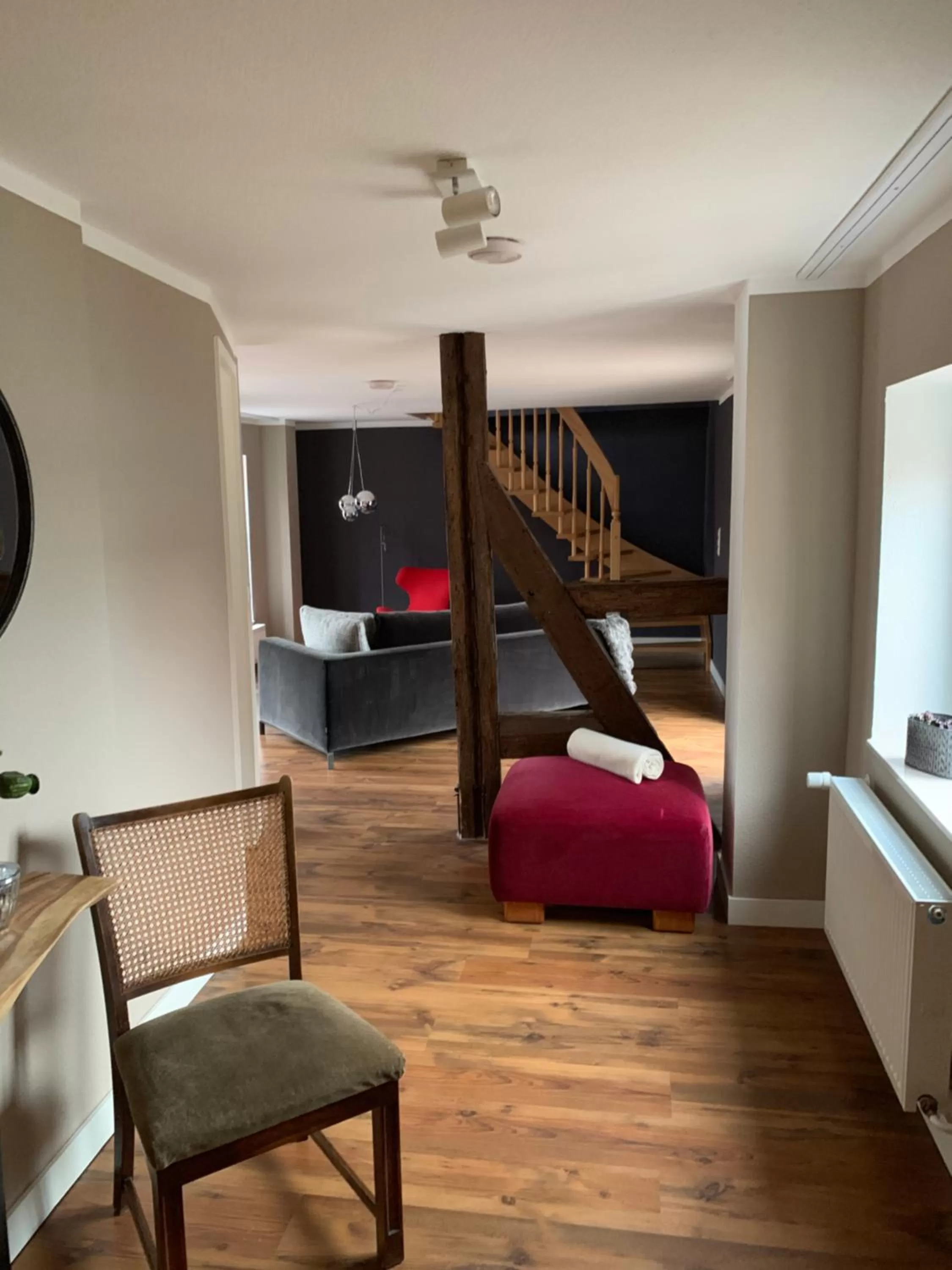 Decorative detail, Seating Area in Hotel Inselhof