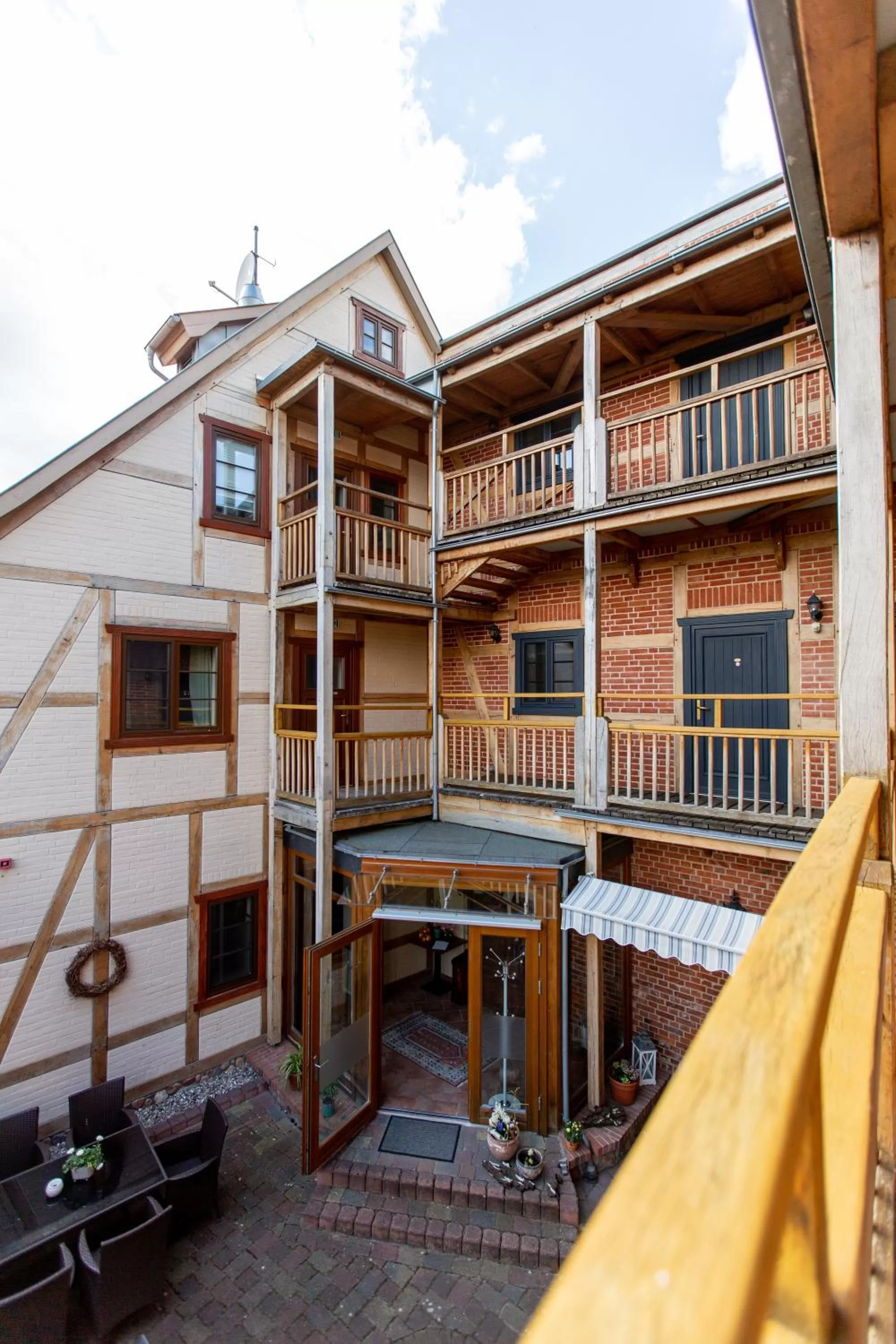 Property Building in Hotel Haus Sajons