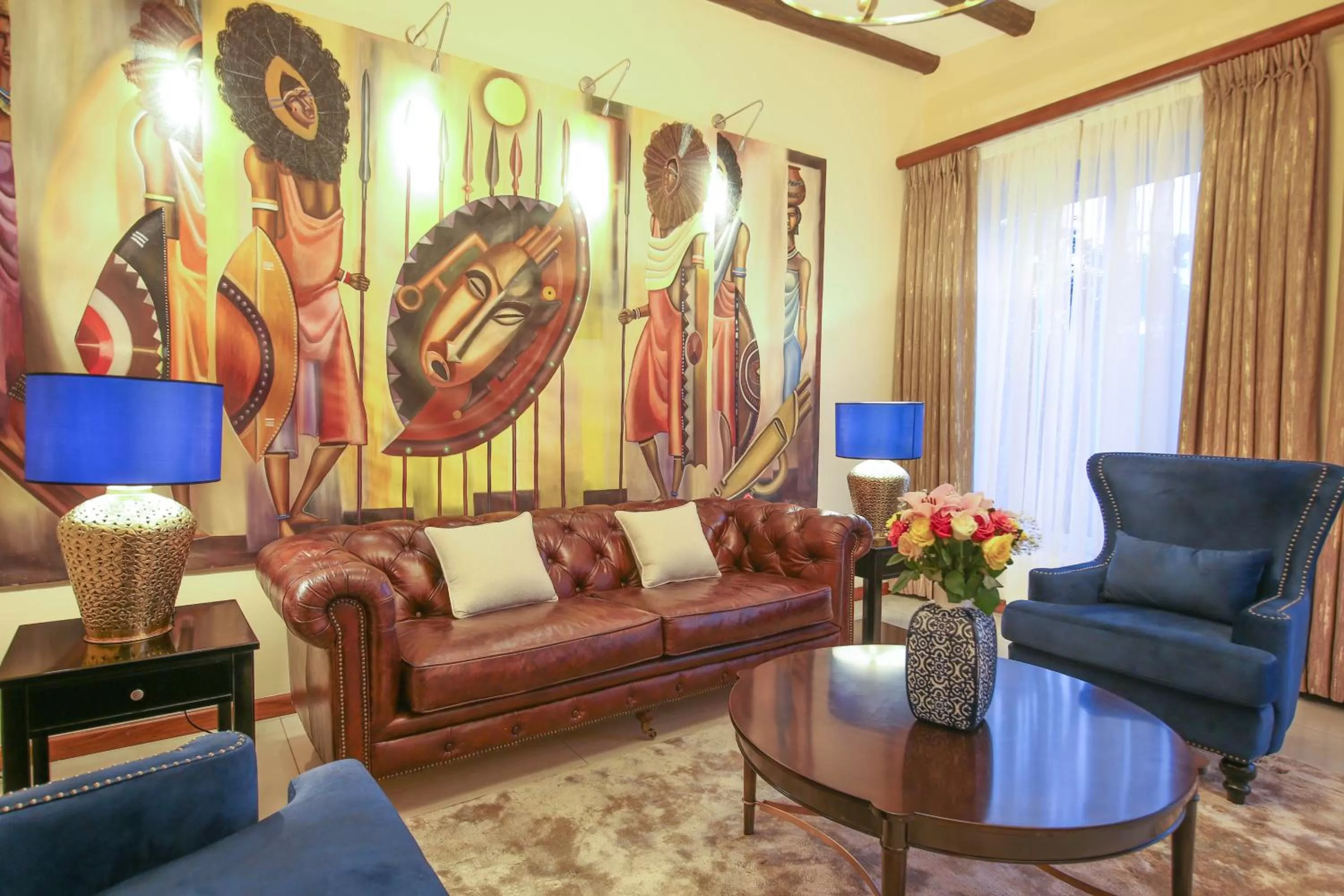 Living room, Seating Area in No.5 Boutique Hotel