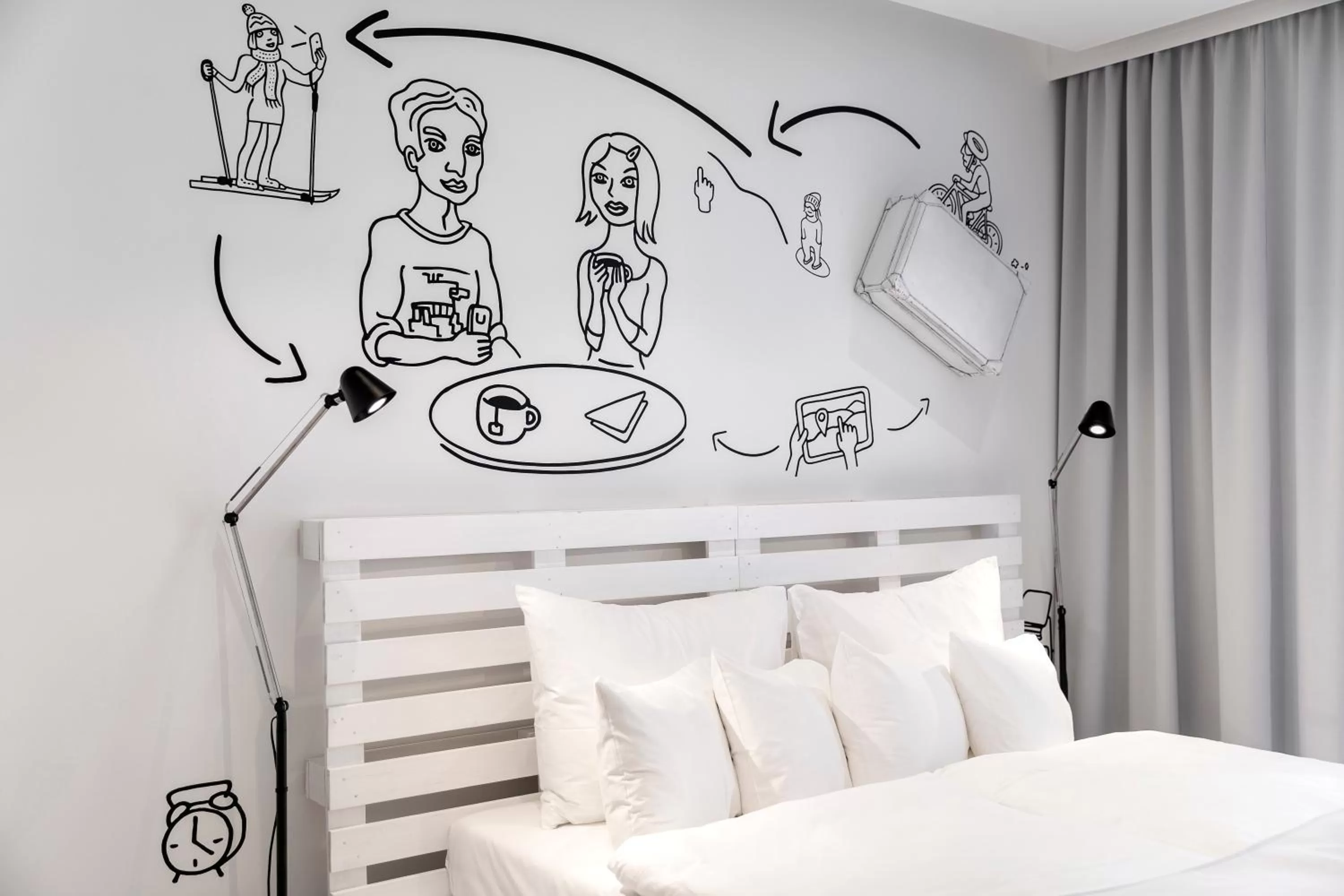 Bedroom, Bed in Pytloun Imperial Design Suites