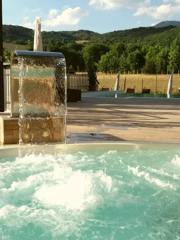Pool view in Hotel La Compagnia Del Viaggiatore