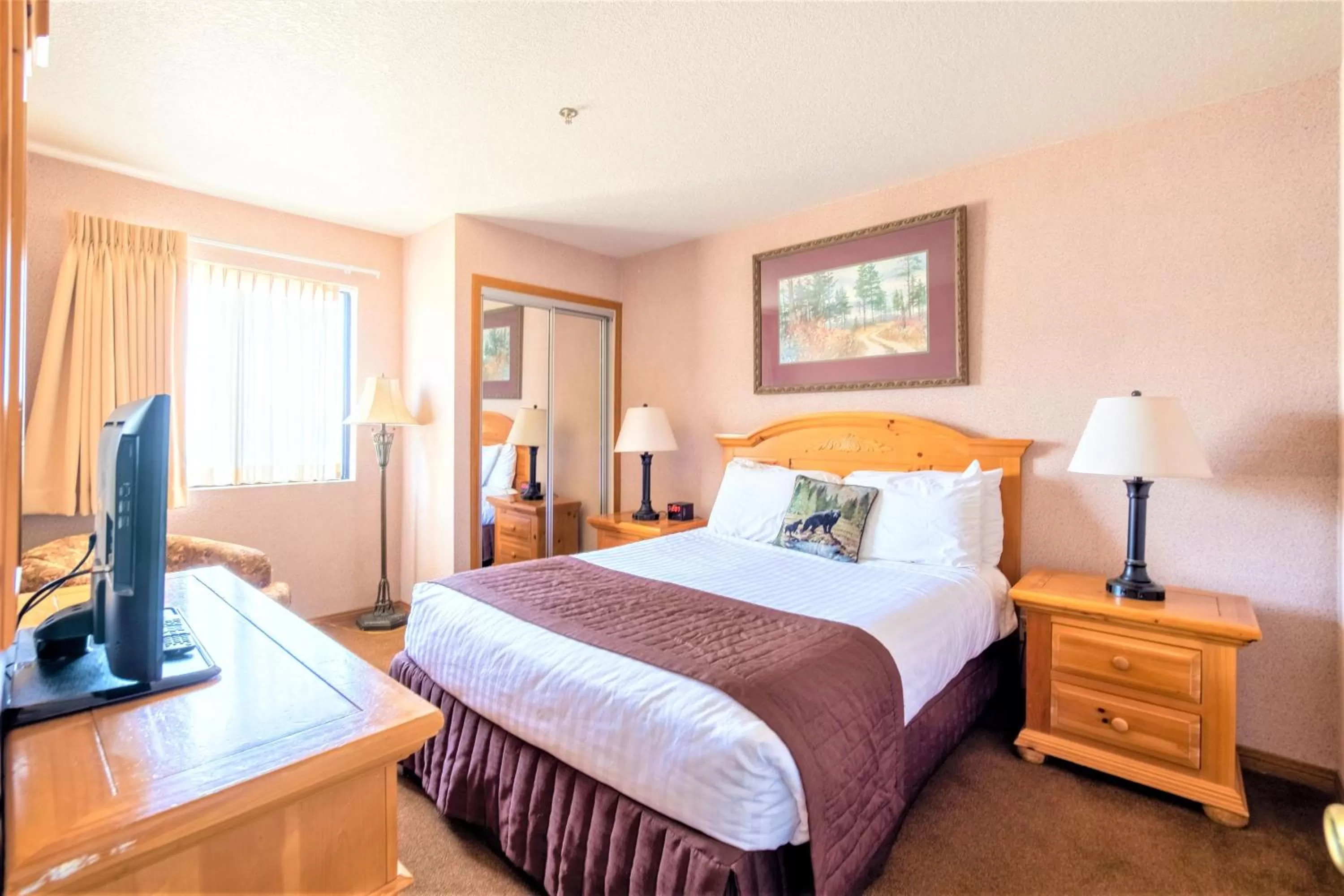 Bed in Lagonita Lodge