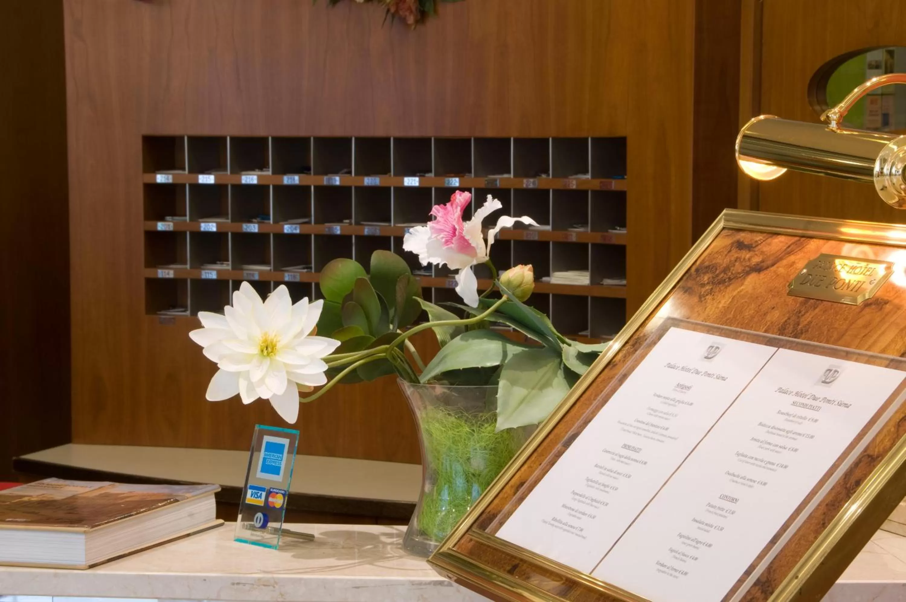 Lobby or reception in Palace Hotel Due Ponti