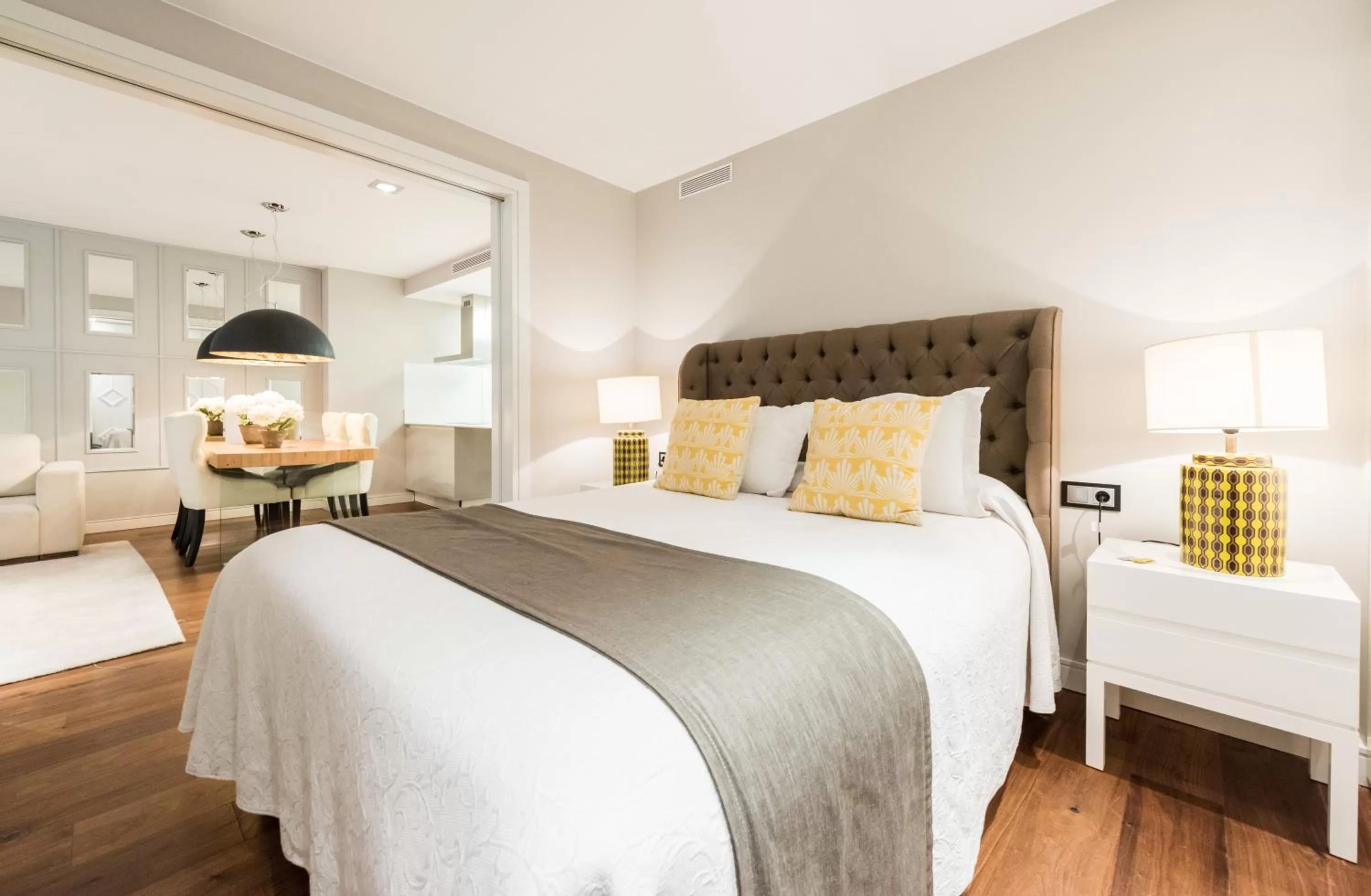 Bed in Gran View Apartments