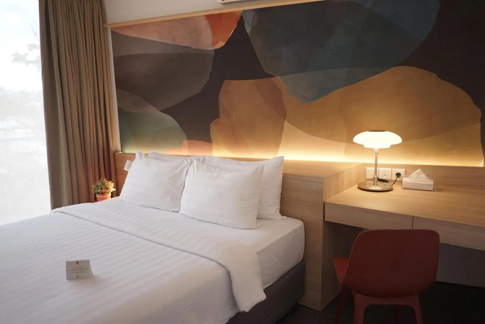 Bed in Malaka Hotel Bandung