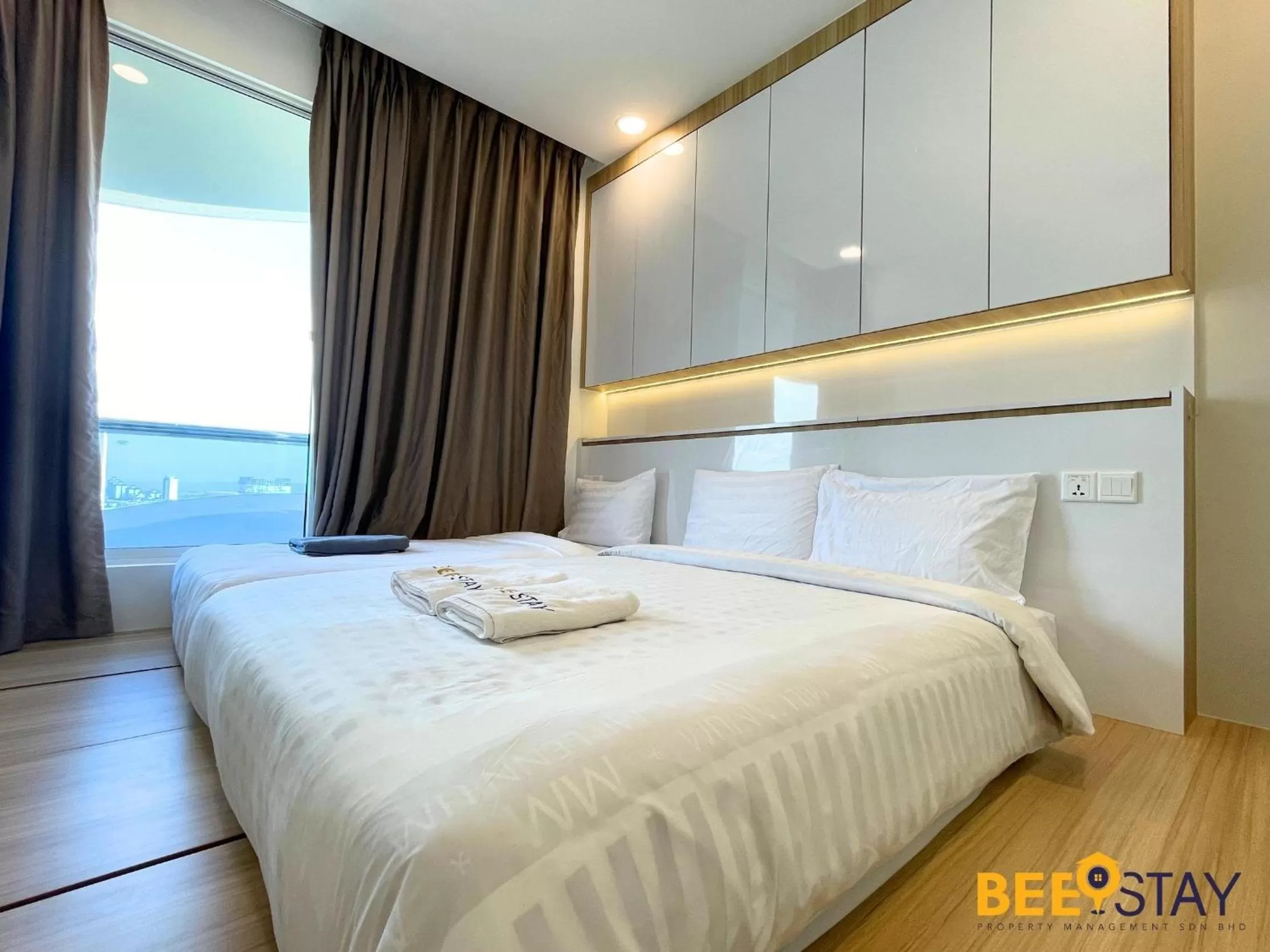 Bed in The Wave Suites Melaka by BEESTAY