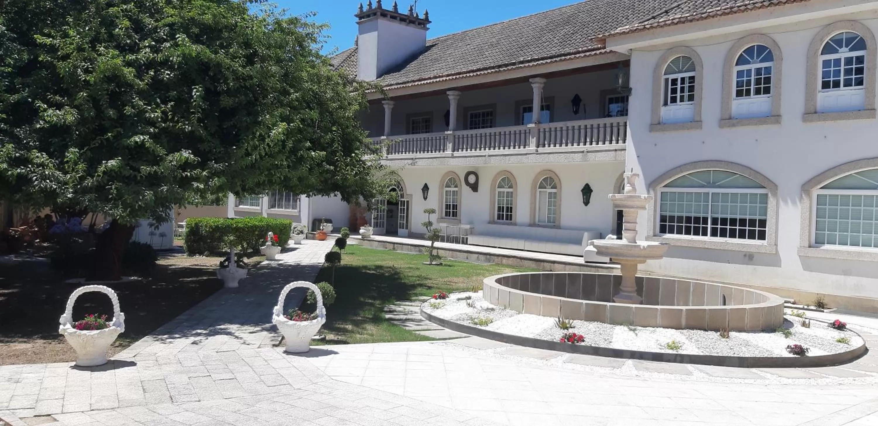 Garden in Hotel O'Pazo